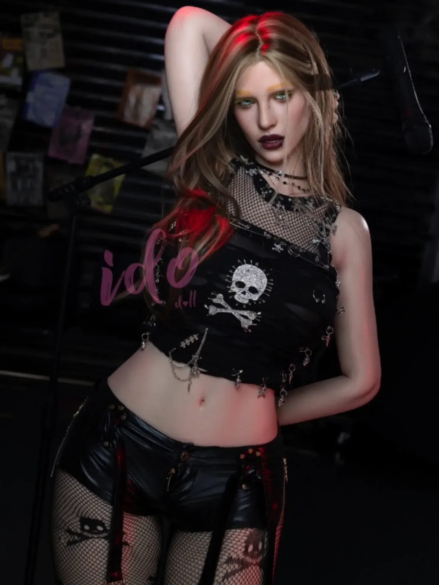 Picture of 167cm/5ft6 F-cup Real Skin Texture Silicone Sex Doll – Lilith
