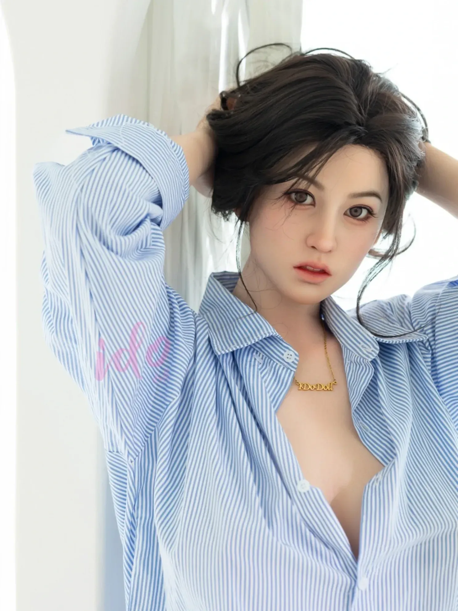 Picture of 【Christmas Exclusive: Free Photo Outfit with Purchase】167cm/5ft6 F-cup White Skin Silicone BBW Sex Doll ID8