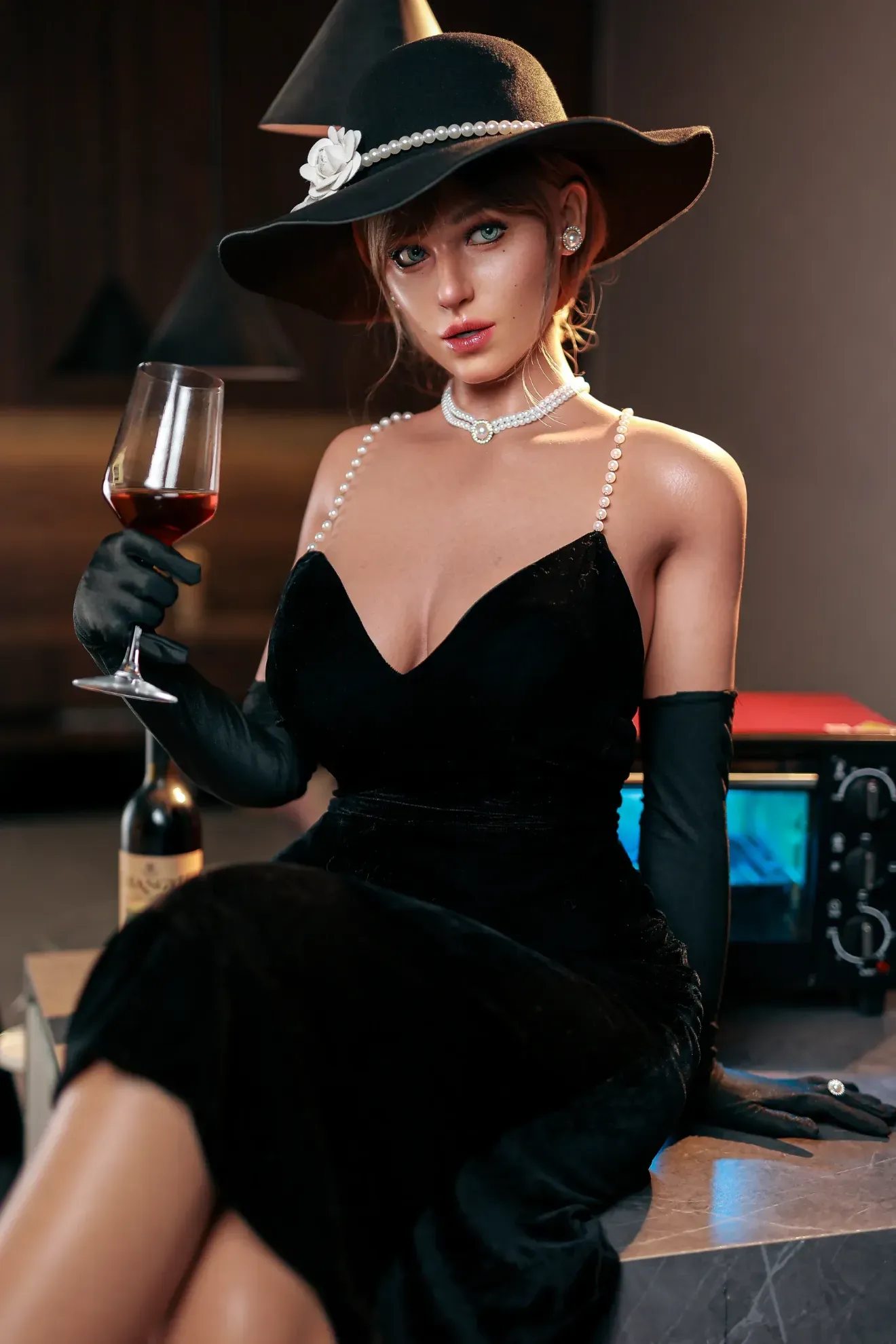 Picture of 170cm (5ft7) F-Cup Real Skin Texture Silicone Sex Doll Isabelle, ROS Head #ID5S