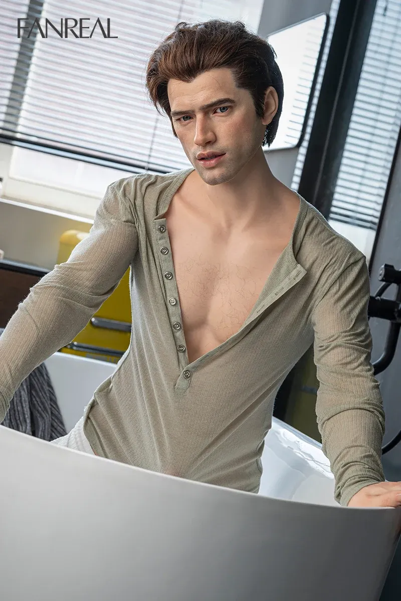 Picture of Male 173cm/5ft8 Silicone Sex Doll – Carter