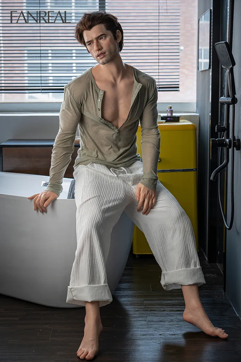 Picture of Male 173cm/5ft8 Silicone Sex Doll – Carter