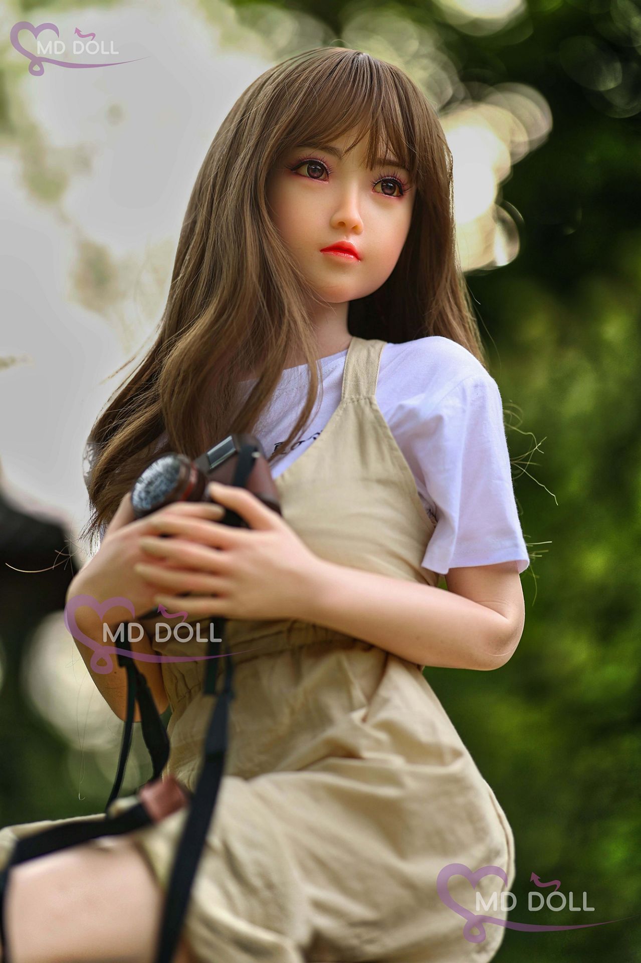 Picture of 150cm / 4ft9 D-cup Angela full silicone sex doll (M-2)