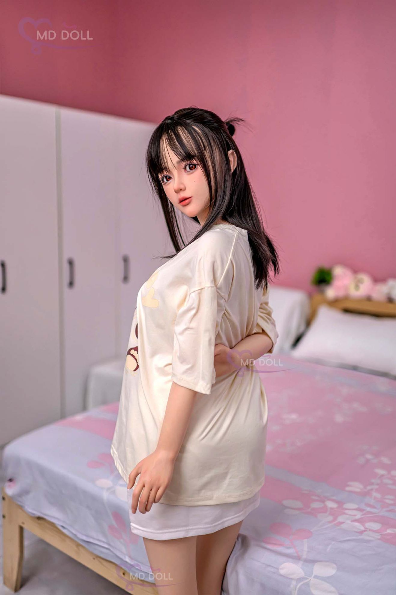 Picture of 150cm / 4ft9 E-cup Poppy full silicone sex doll (M-14)