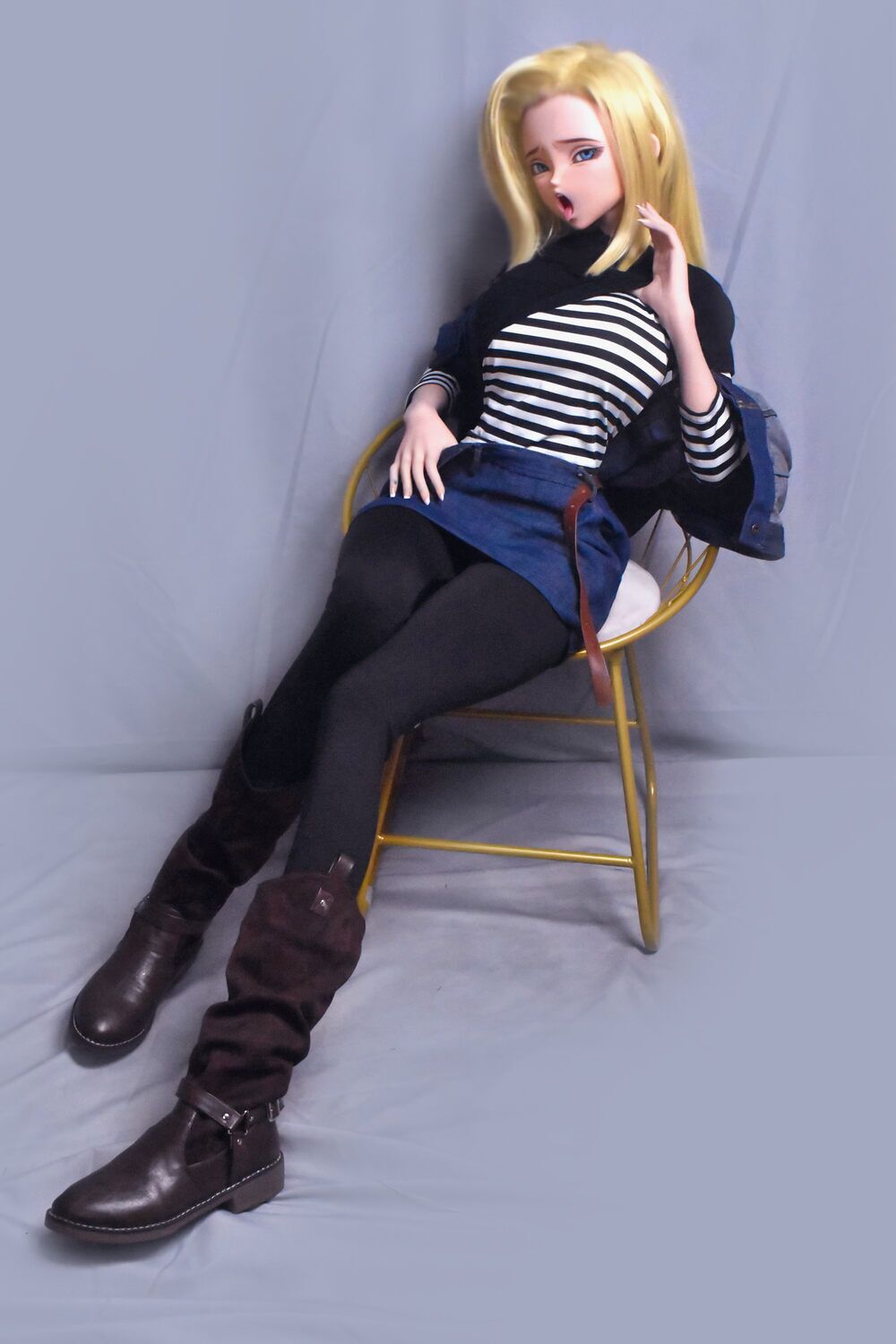 Picture of 4 ft 10 in / 148 cm Anime Silicone Sex Doll – Sawano Saori-M