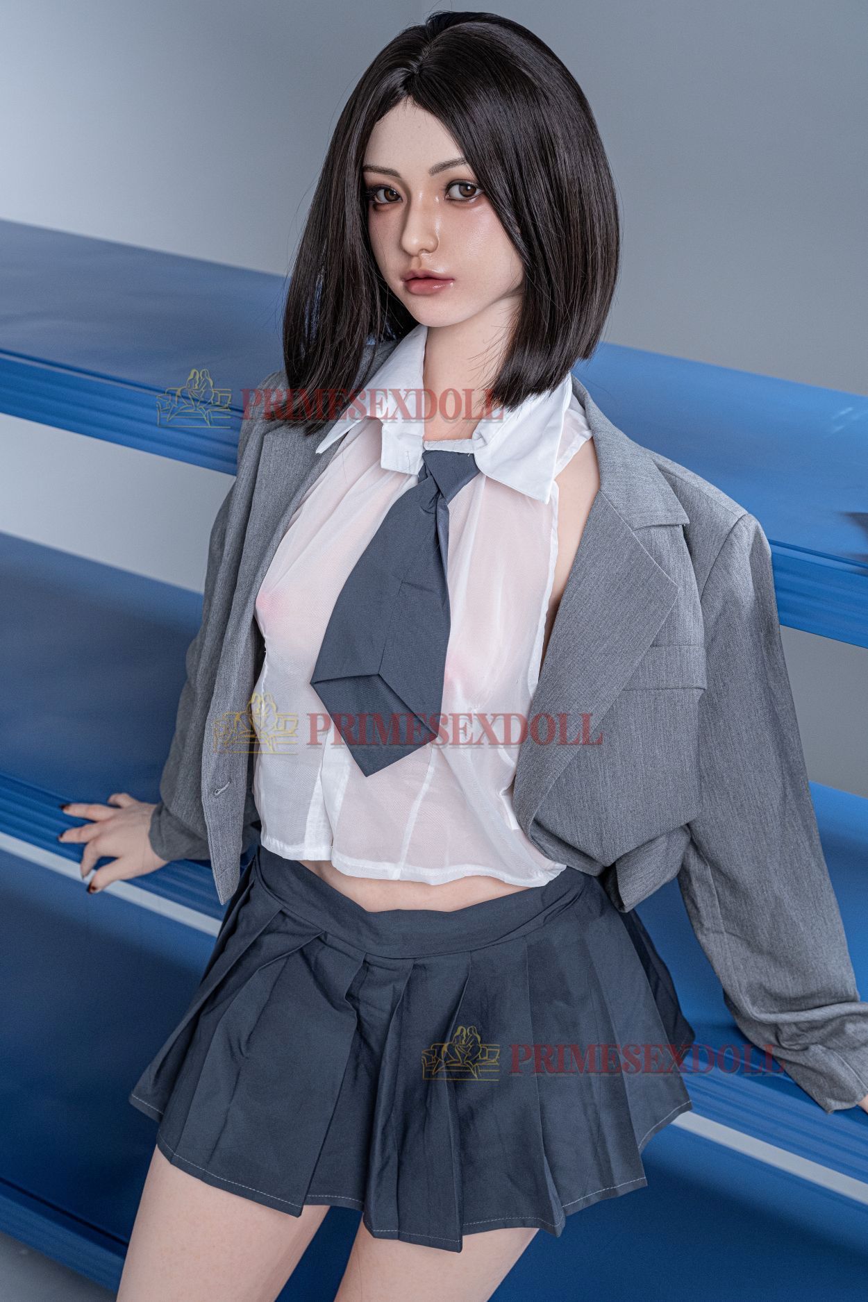 Picture of 157cm(5.15ft) Silicone Sex Doll B Cup Natural Skin - Hana