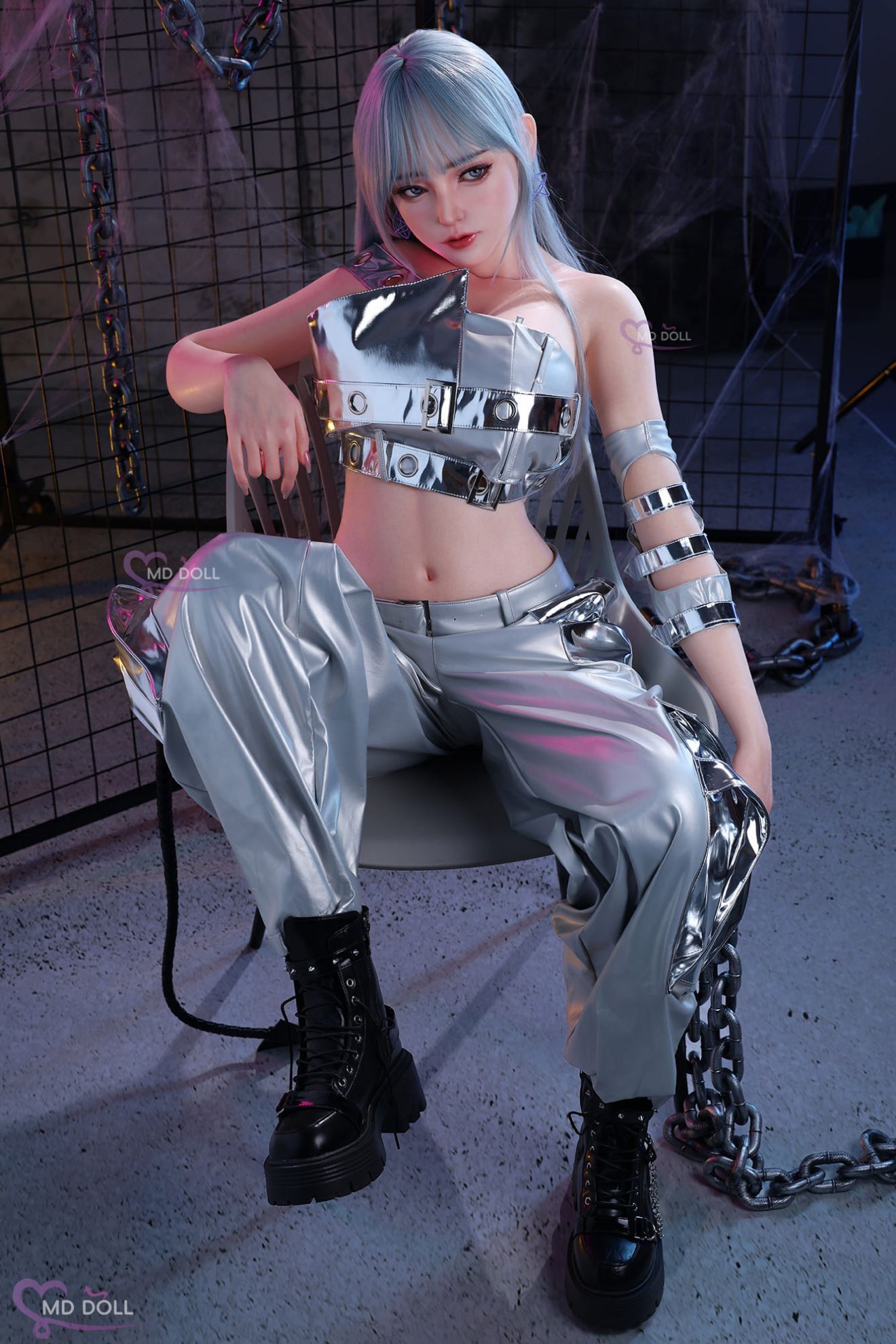 Picture of 166cm/5ft5 F-Cup Silicone Sex Doll #M54 Head , ROS Available - Nancy