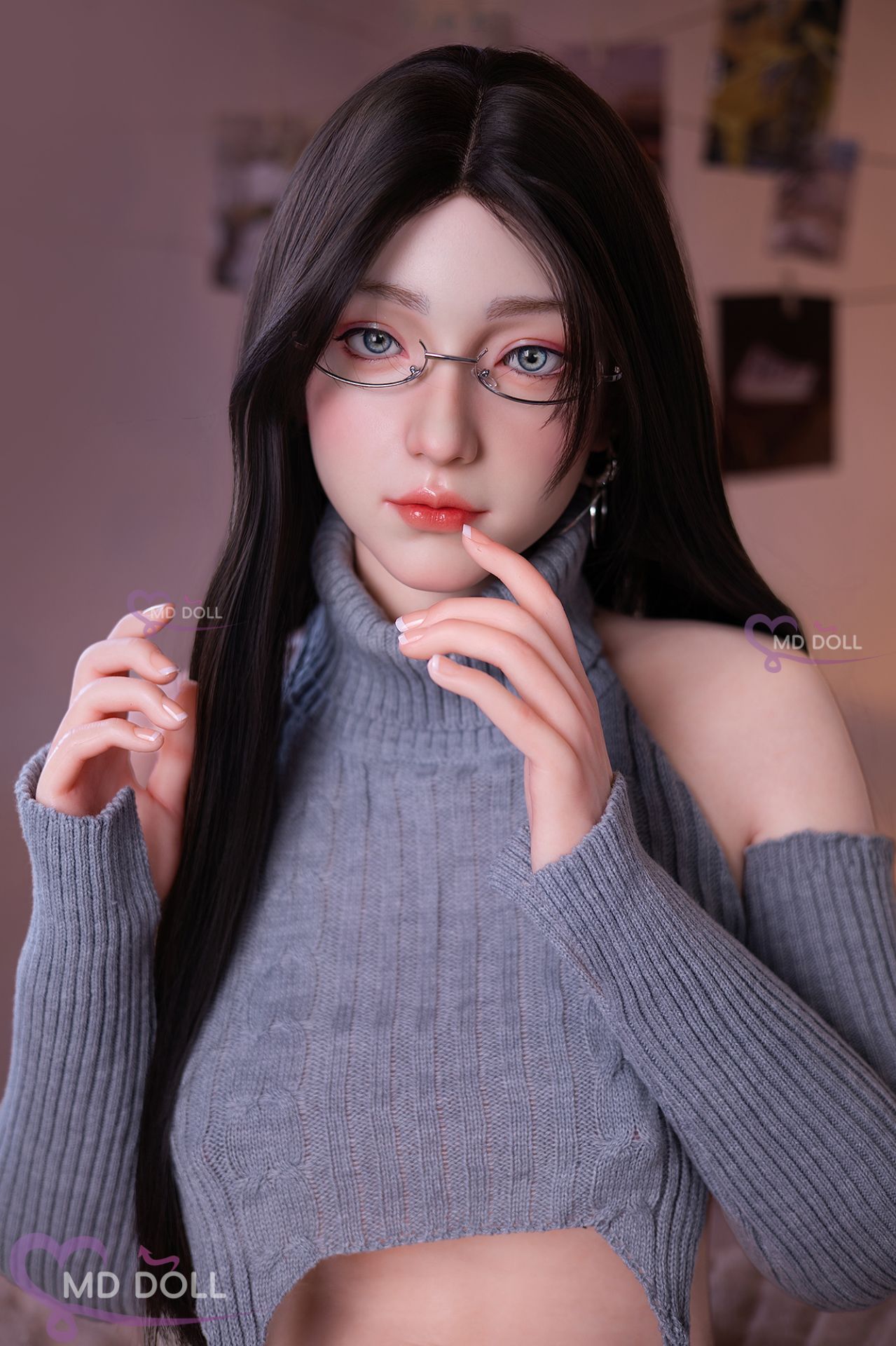 Picture of 166cm / 5ft45 F-cup Bonnie full silicone sex doll (M-37)