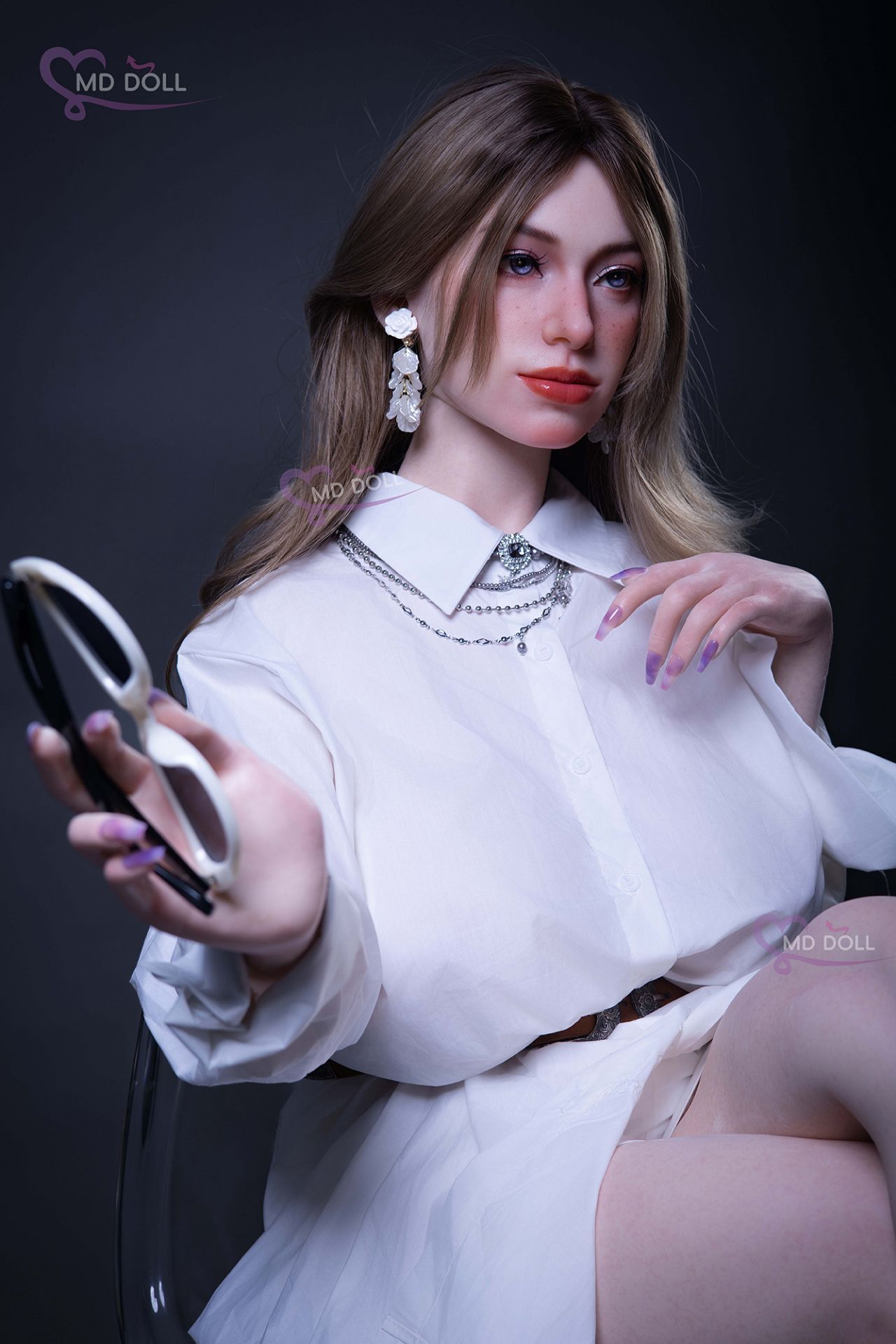 Picture of 164cm / 5ft4 J-cup Coco full silicone sex doll (M-27)