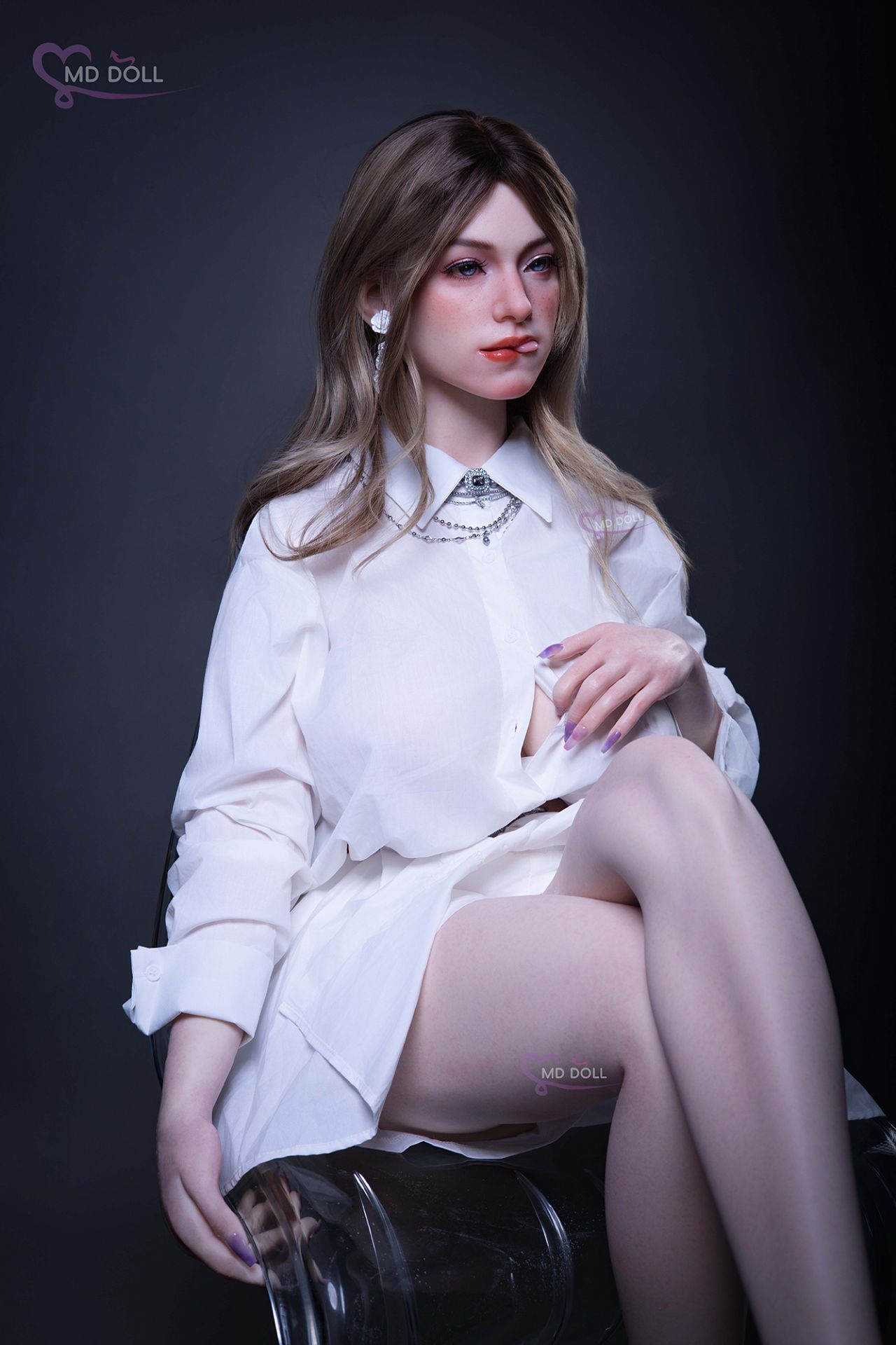 Picture of 164cm / 5ft4 J-cup Coco full silicone sex doll (M-27)