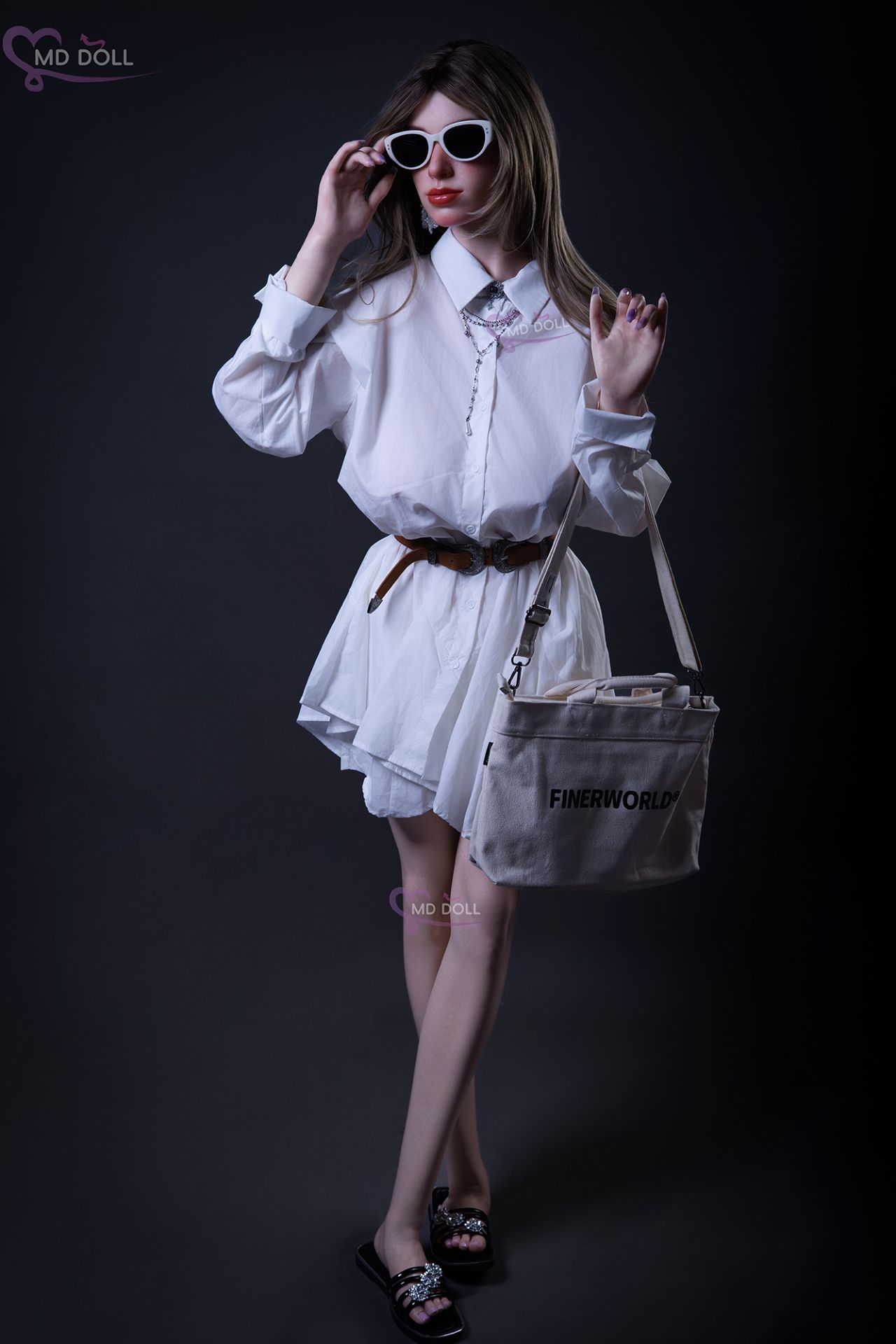 Picture of 164cm / 5ft4 J-cup Coco full silicone sex doll (M-27)