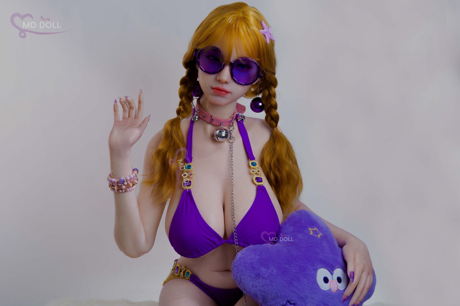 Picture of 164cm / 5ft4 J-cup Chloe full silicone sex doll (M-26)