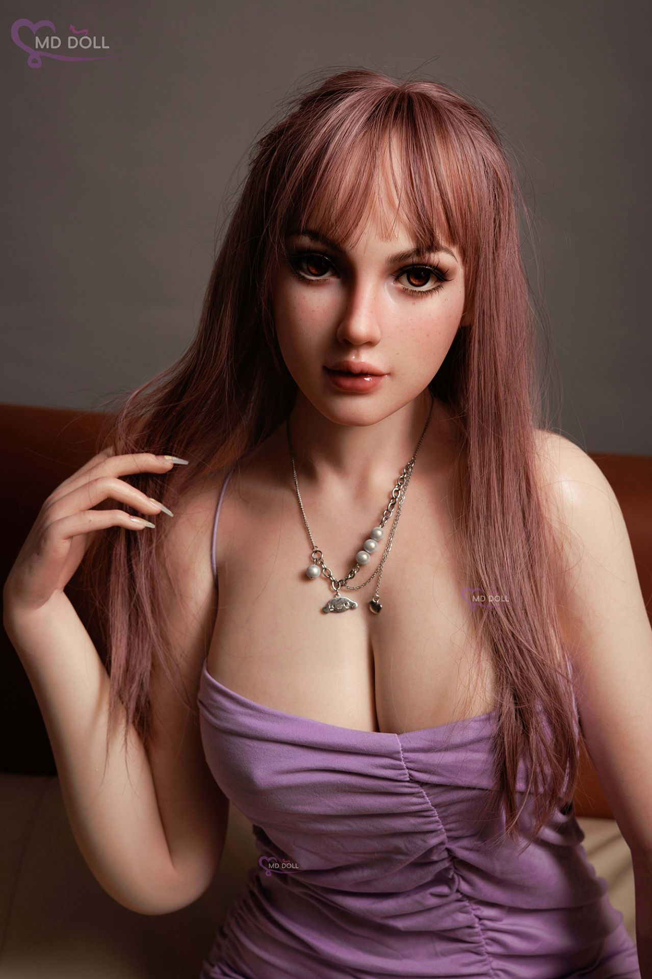 Picture of 166cm / 5ft45 F-cup Grace full silicone sex doll (M-23)