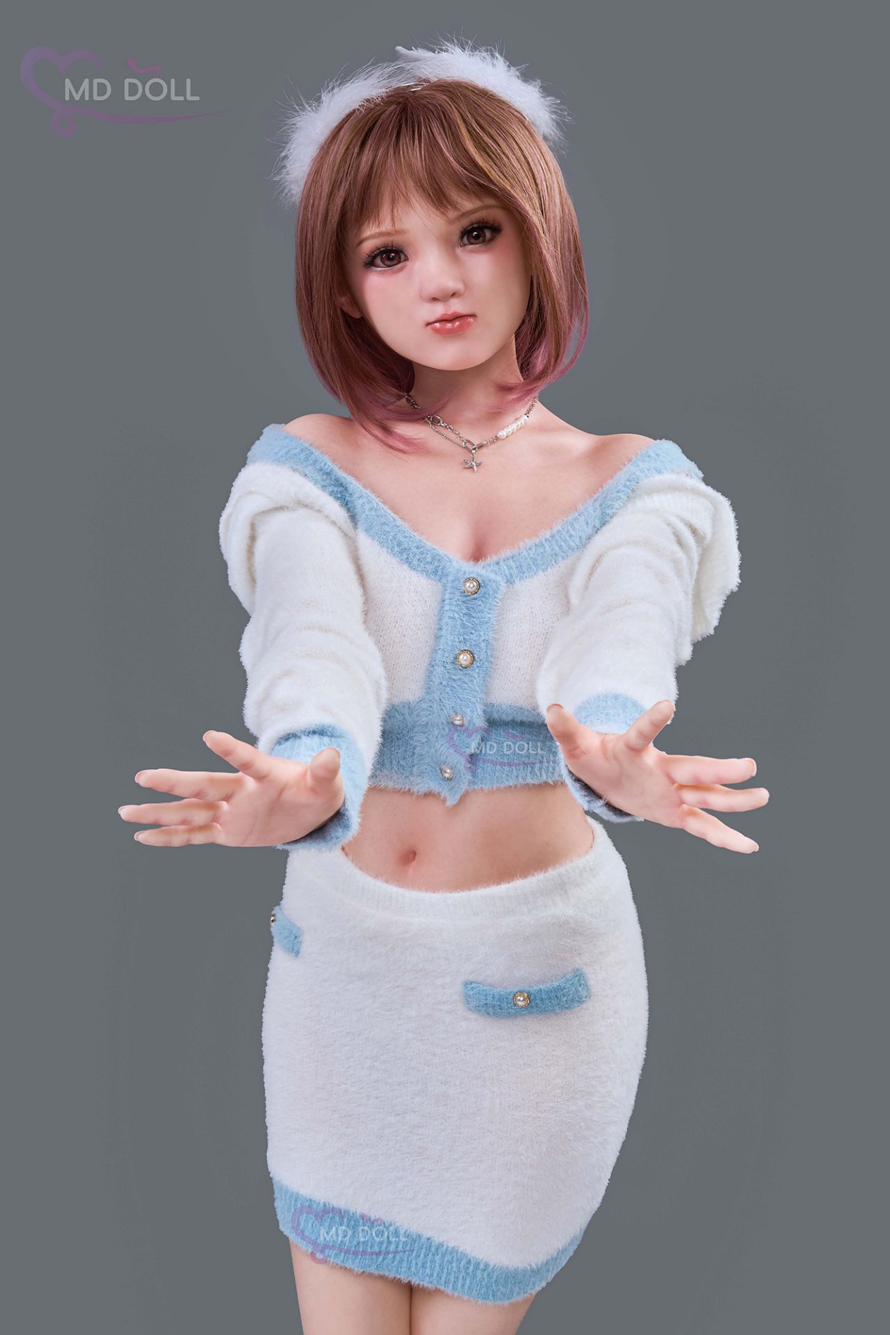 Picture of 150cm / 4ft9 D-cup LILY full silicone sex doll (M-21A)