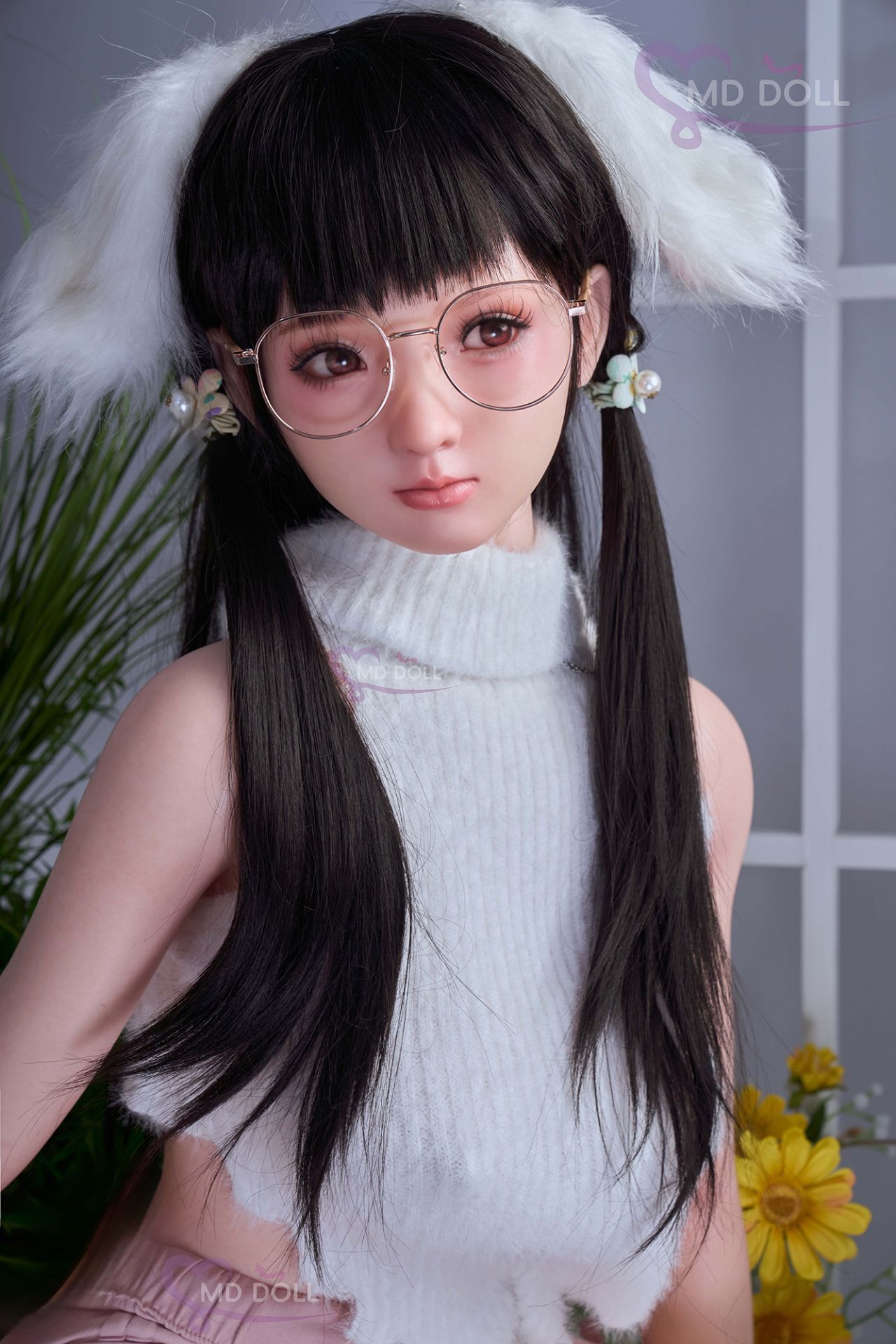 Picture of 150cm / 4ft9 D-cup Lily full silicone sex doll (M-21)