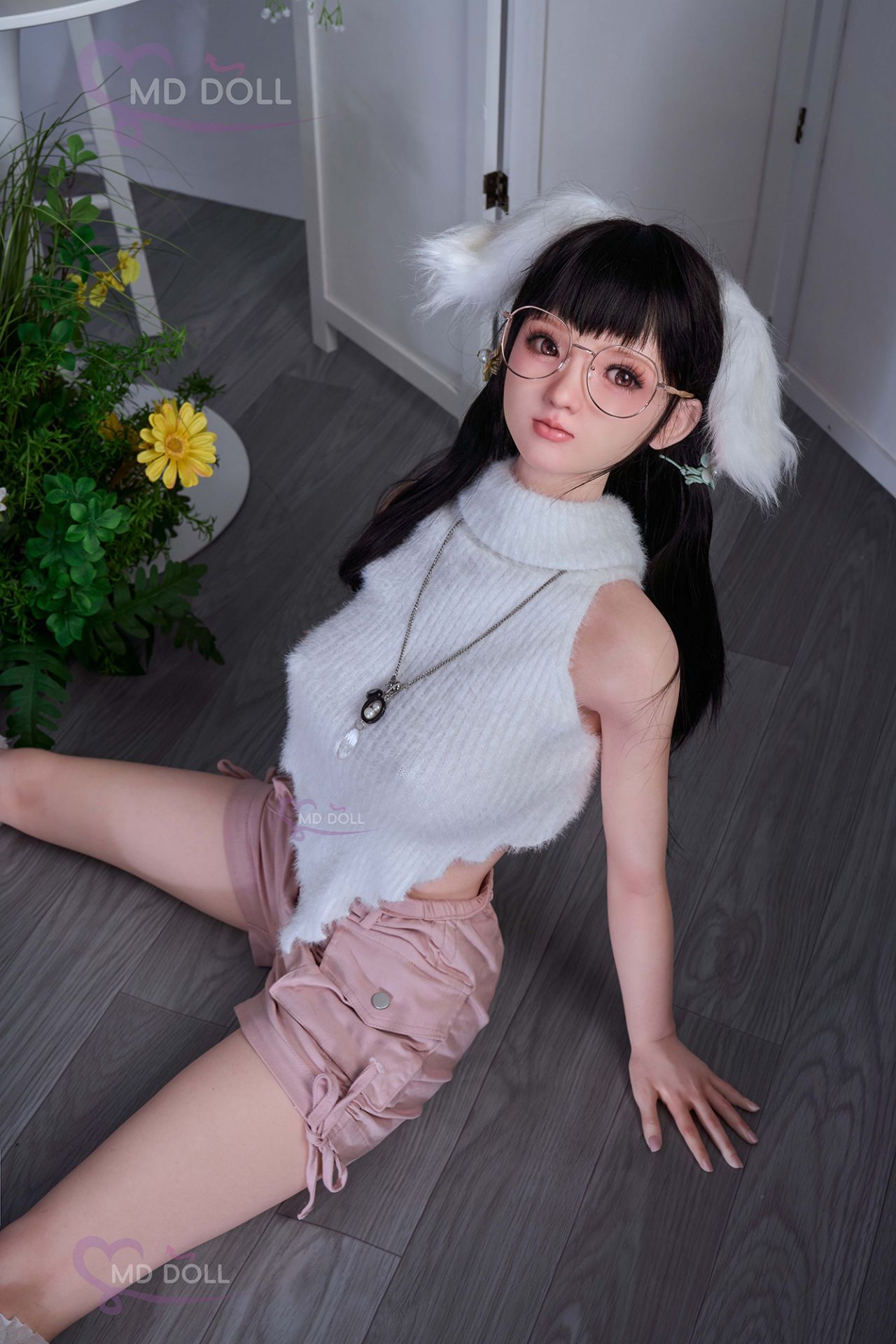 Picture of 150cm / 4ft9 D-cup Lily full silicone sex doll (M-21)