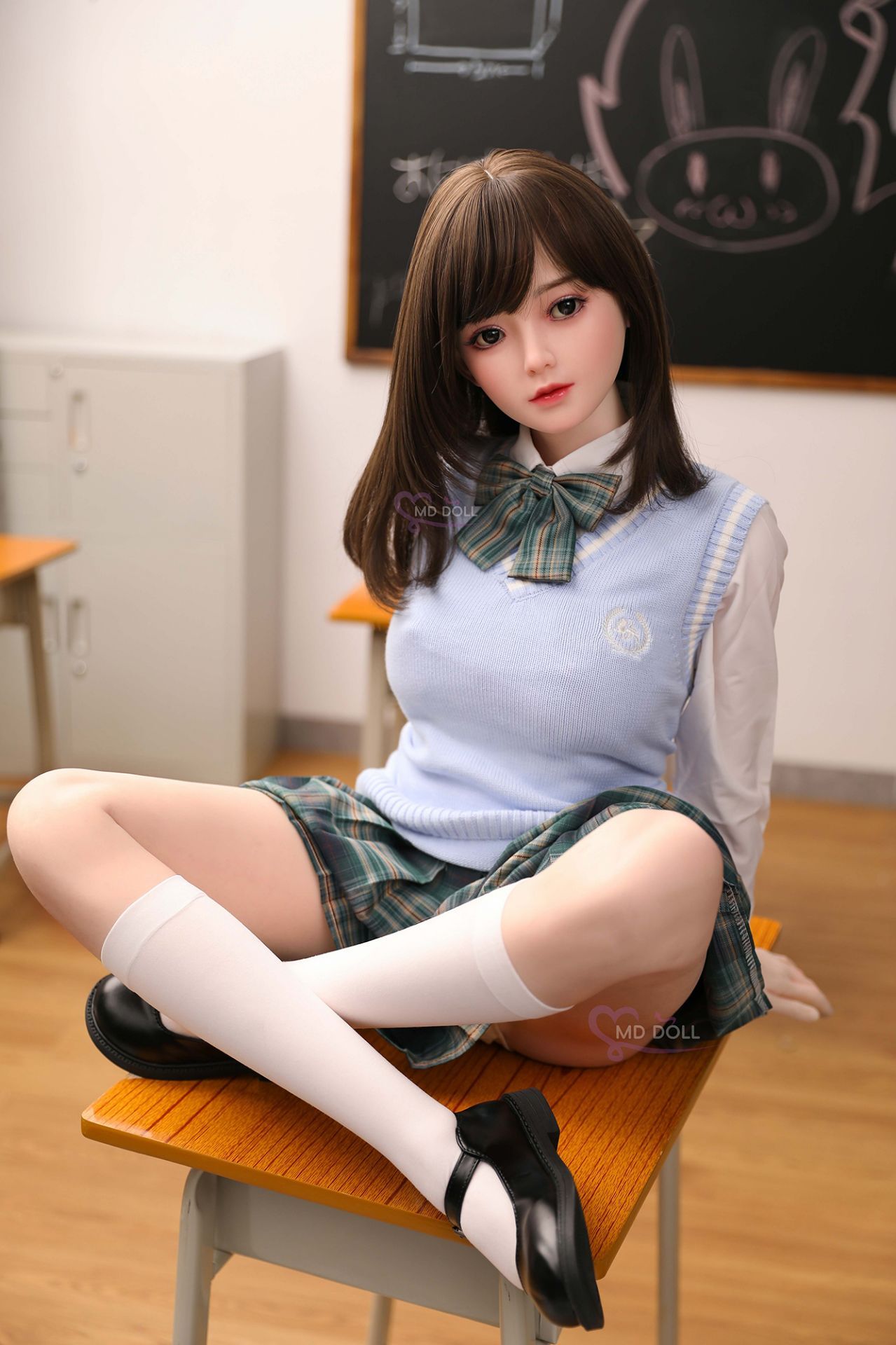Picture of 150cm / 4ft9 D-cup Letitia full silicone sex doll (M-9)