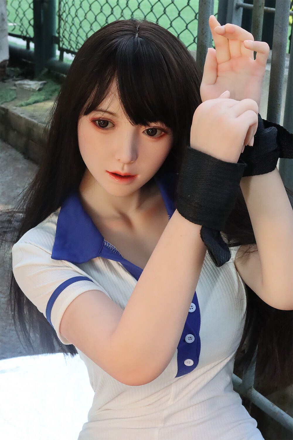Picture of 163m/5ft4 E-cup Silicone Head Sex Doll – Baiyi