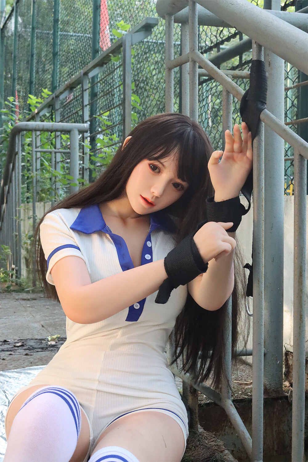 Picture of 163m/5ft4 E-cup Silicone Head Sex Doll – Baiyi