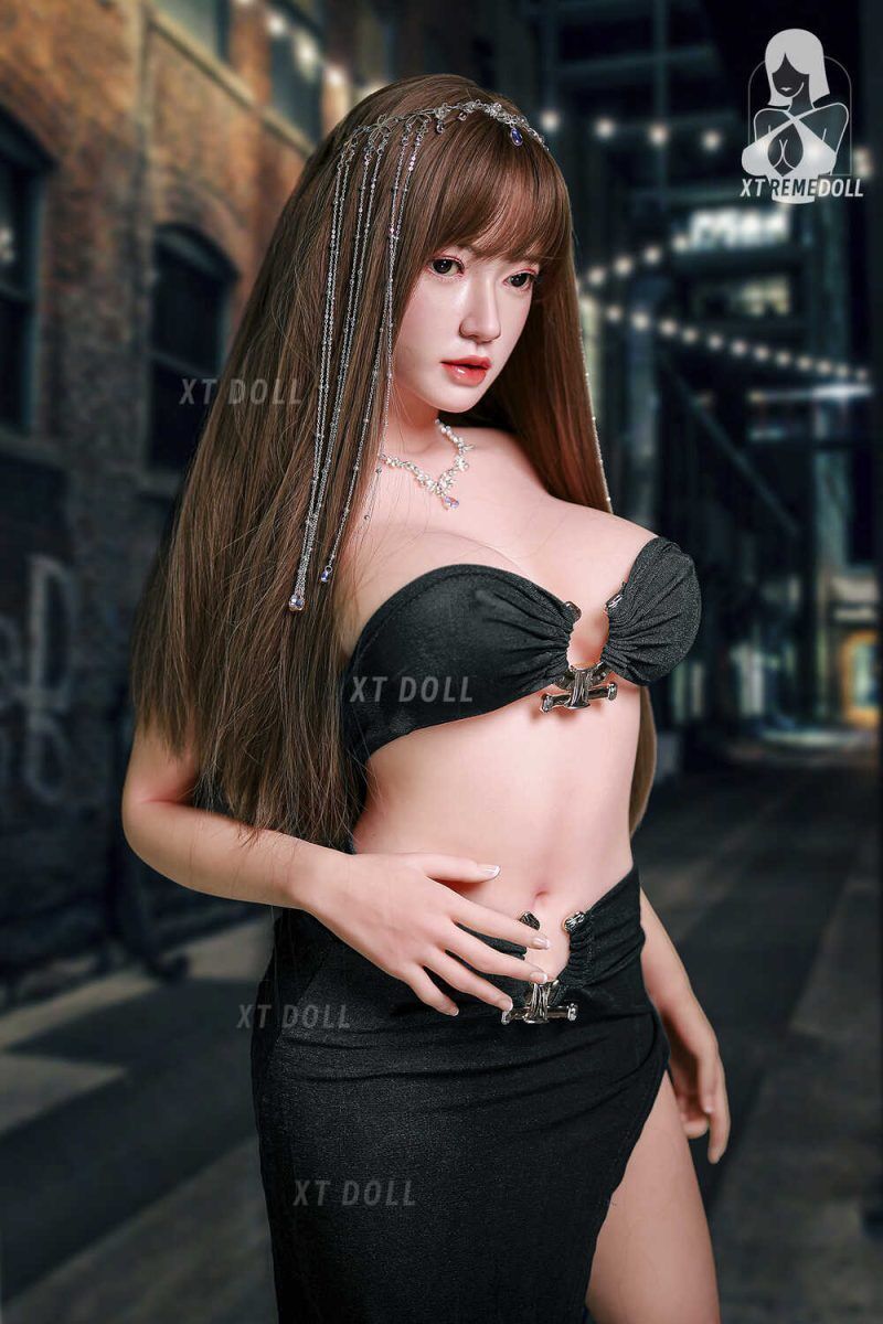 Picture of 158cm/5ft2 F-cup Silicone Head Sex Doll – Eva