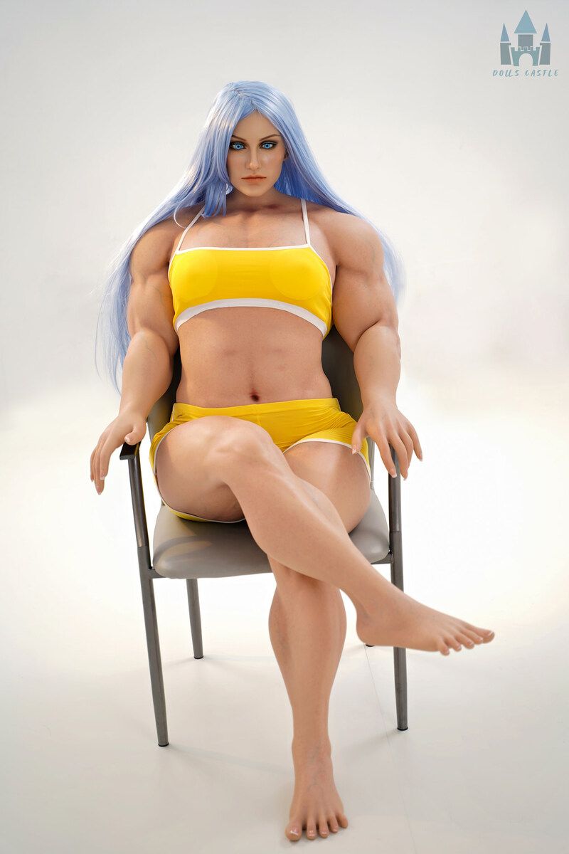 Picture of 160cm/5ft3 B-cup Muscular Silicone Sex Doll – Kali