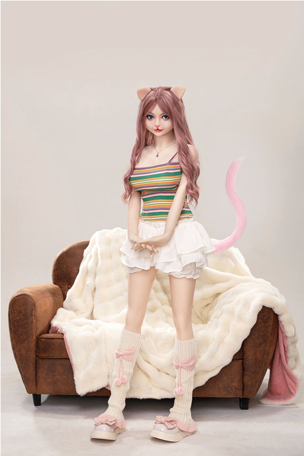 Picture of 156cm/5ft1 F-cup Silicone Head Sex Doll – Alva Hart