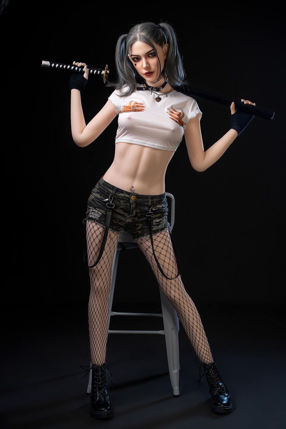 Picture of 173cm/5ft8 C-cup Silicone Head Sex Doll – Bryce