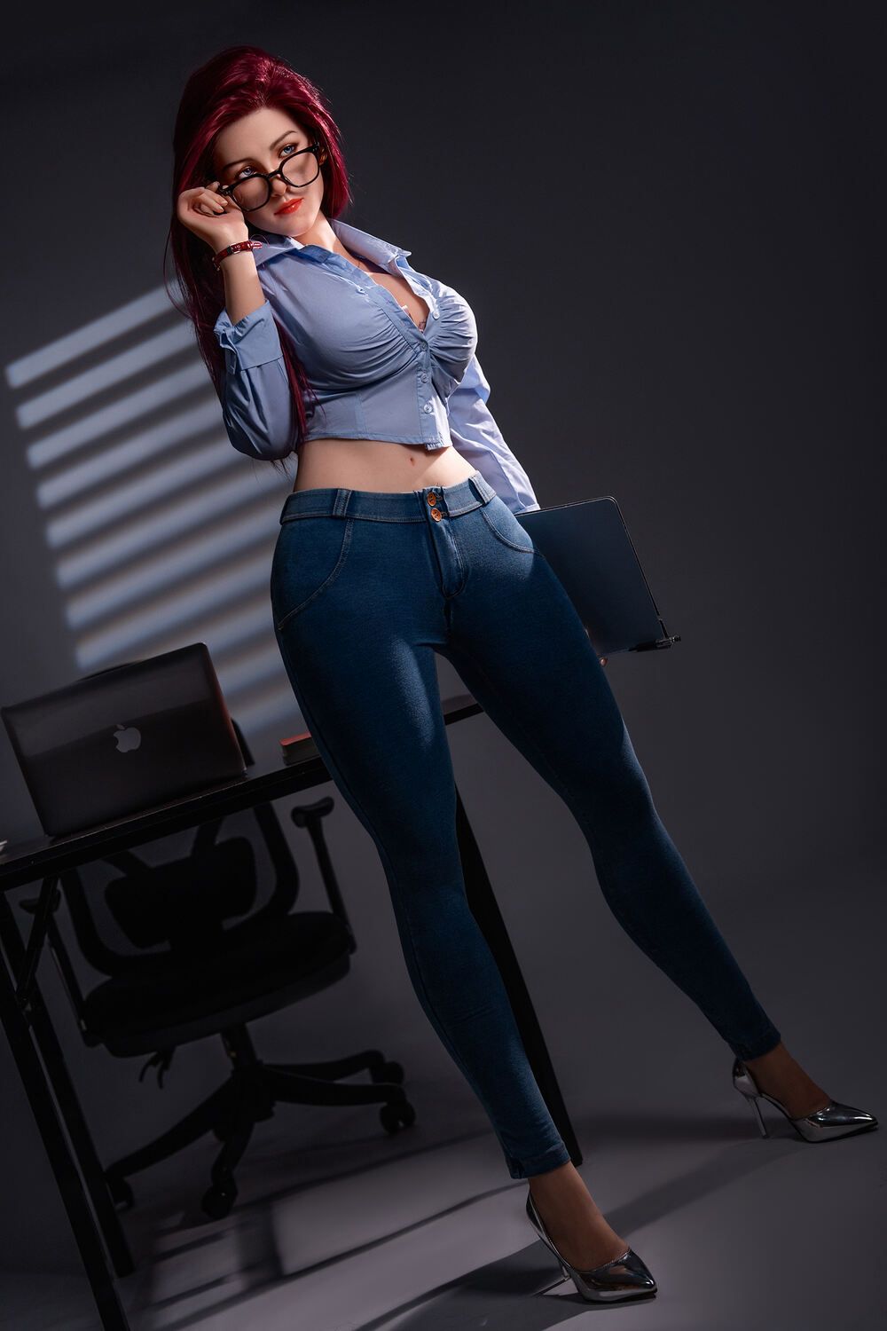 Picture of 169cm/5ft7 D-cup Silicone Head Sex Doll – Gilbert