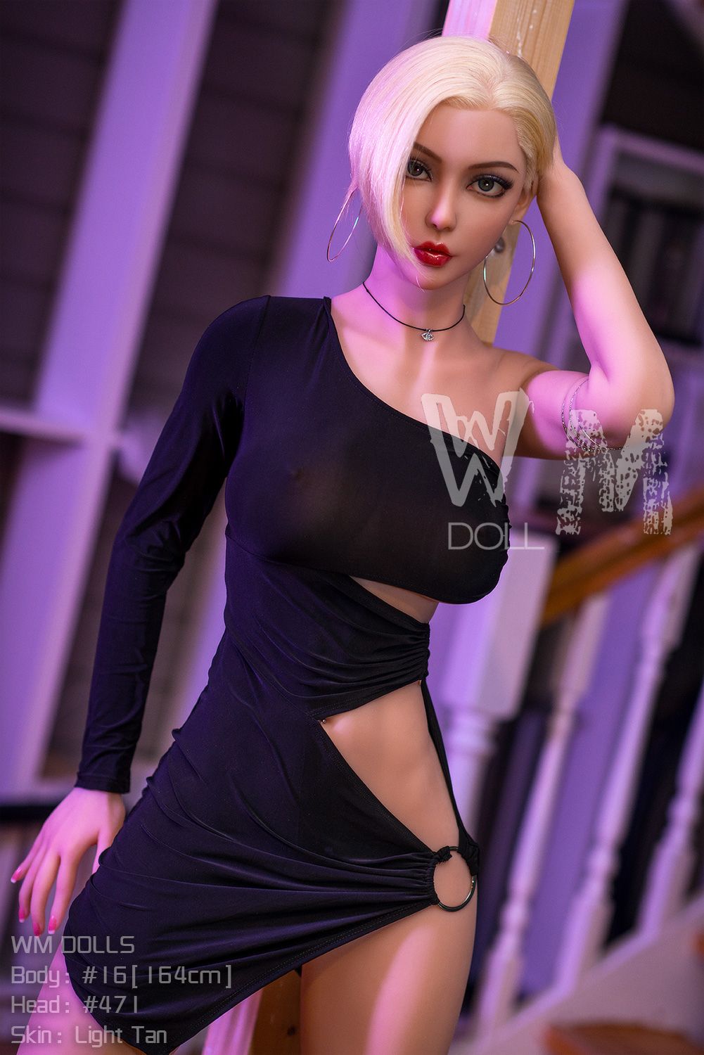 Picture of Realistic 5ft38/164cm F Cup Tpe Sex Doll - Ella