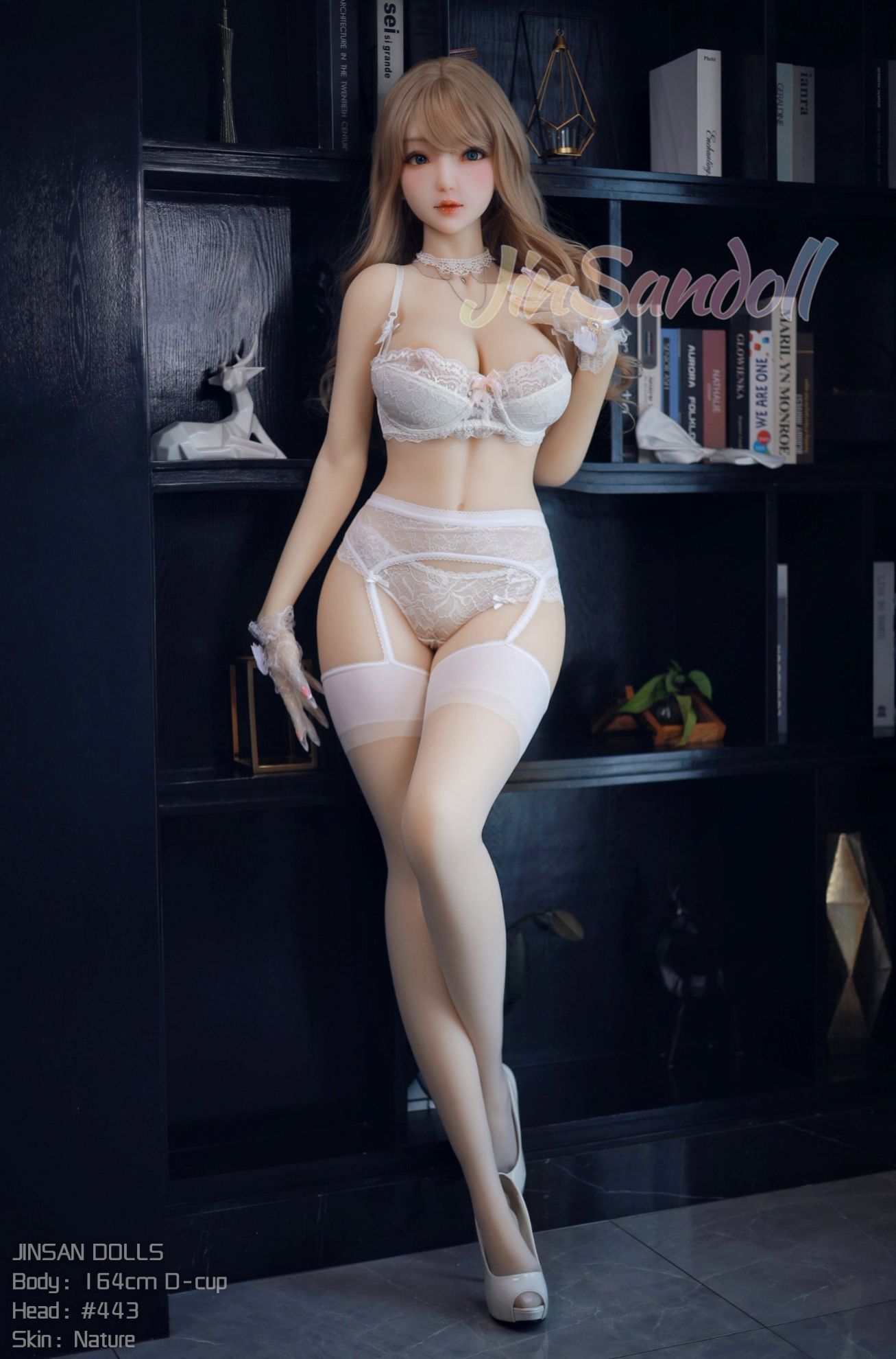Picture of Realistic 5ft38/164cm D Cup TPE Sex Doll Kira