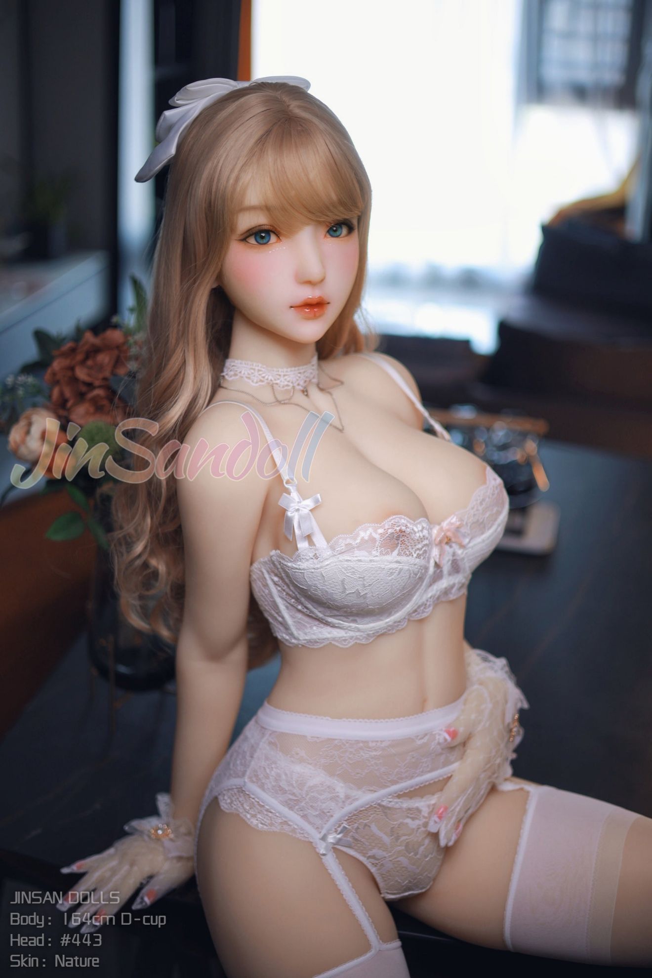 Picture of Realistic 5ft38/164cm D Cup TPE Sex Doll Kira