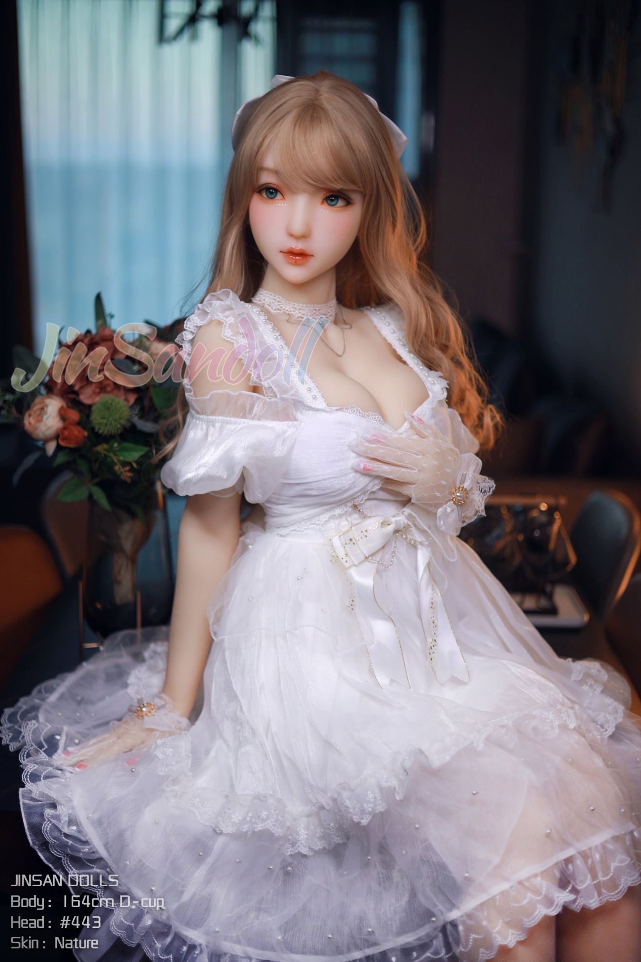 Picture of Realistic 5ft38/164cm D Cup TPE Sex Doll Kira