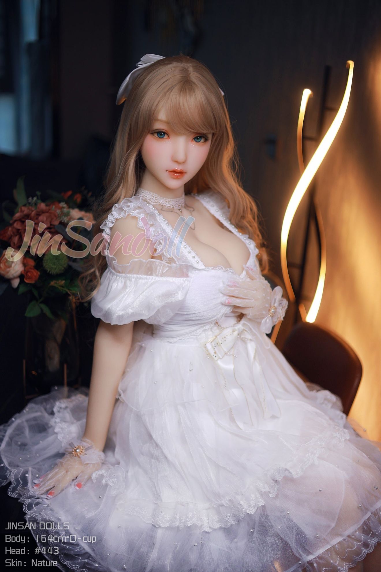 Picture of Realistic 5ft38/164cm D Cup TPE Sex Doll Kira