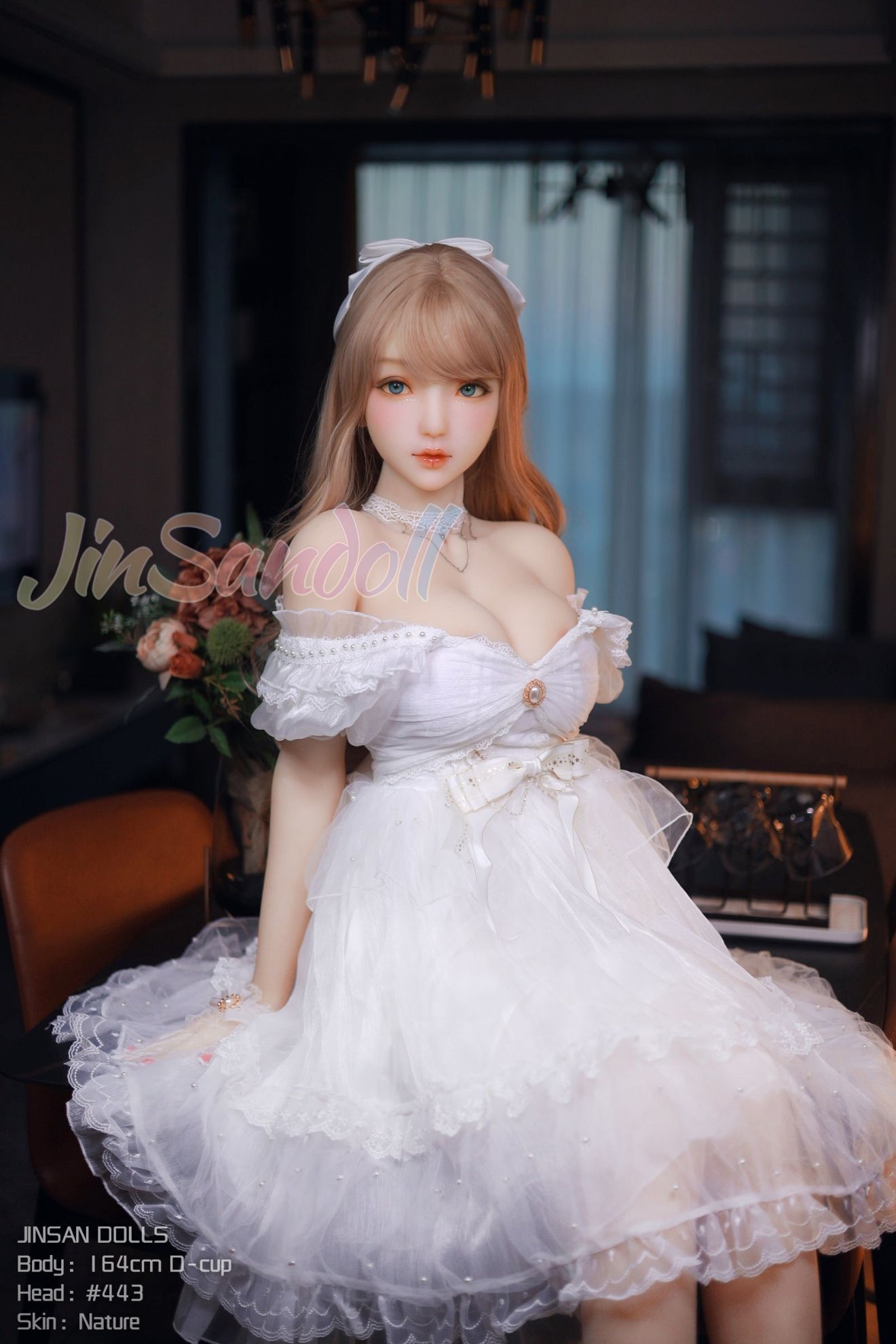 Picture of Realistic 5ft38/164cm D Cup TPE Sex Doll Kira