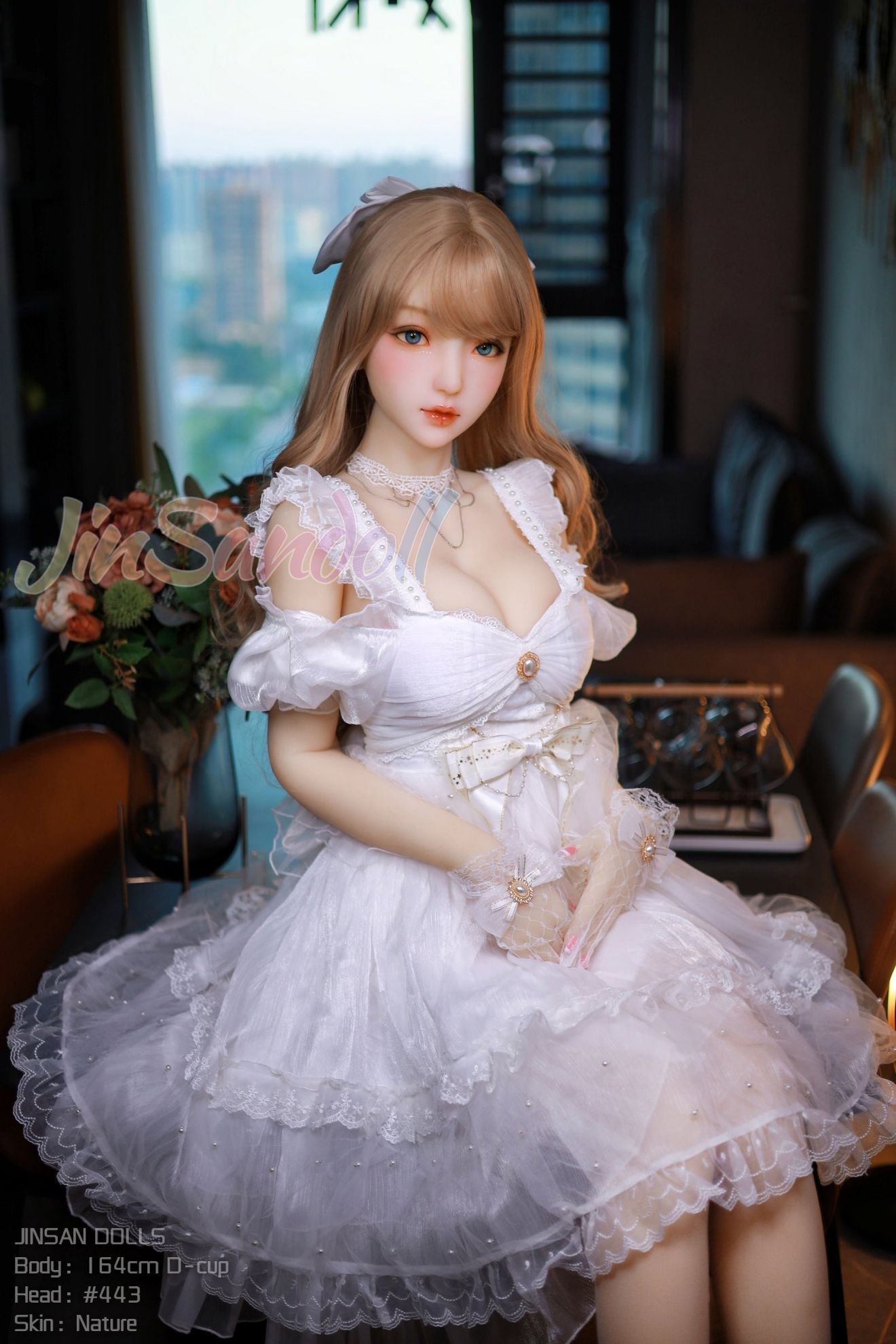 Picture of Realistic 5ft38/164cm D Cup TPE Sex Doll Kira
