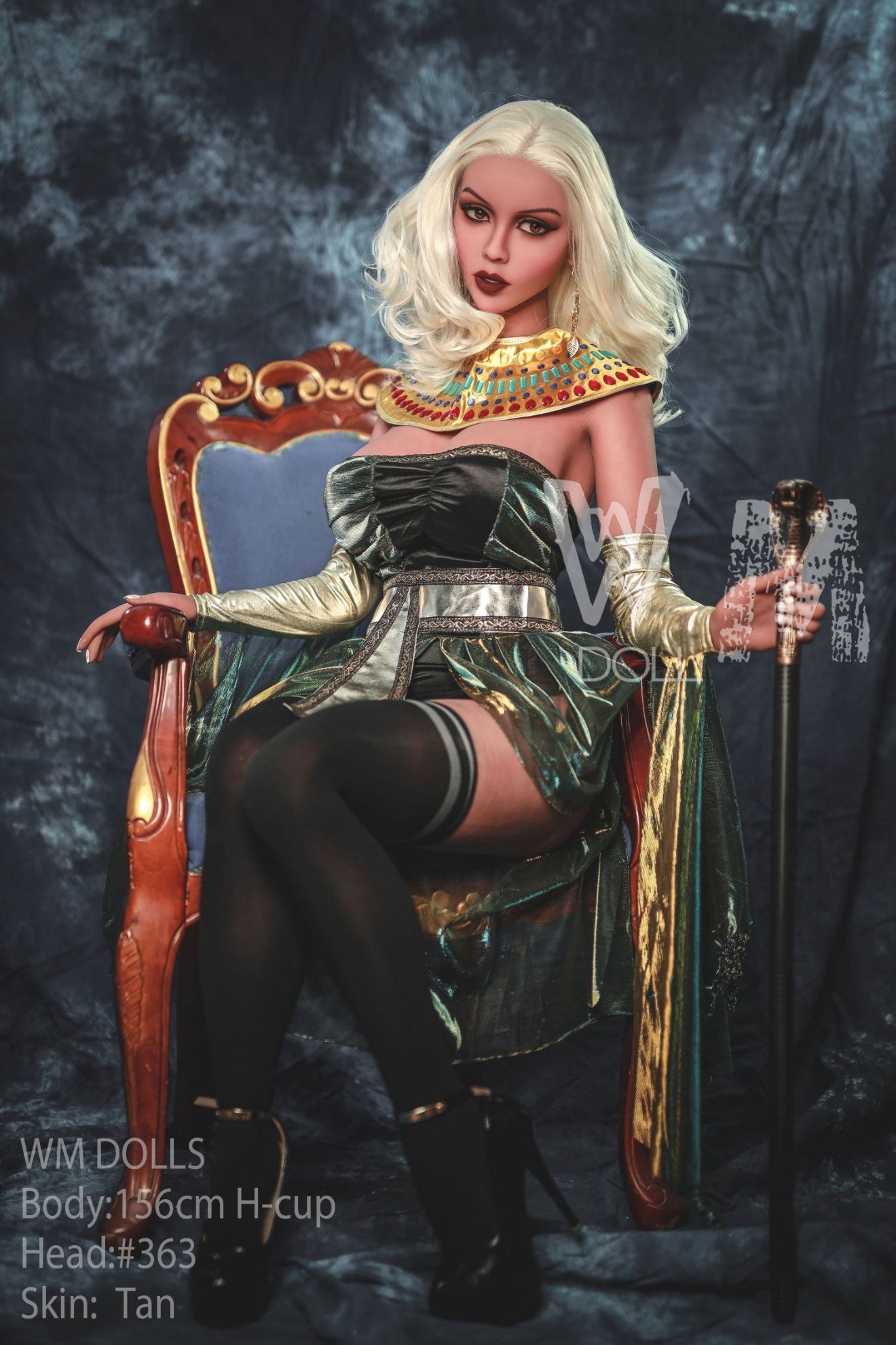 Picture of 5ft1/156cm H Cup TPE Sex Doll - Cleopatra