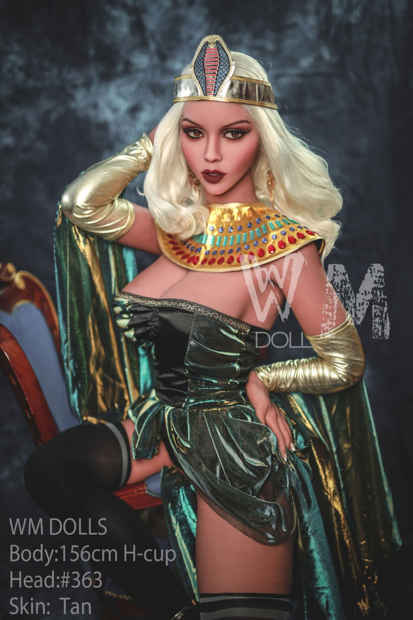 Picture of 5ft1/156cm H Cup TPE Sex Doll - Cleopatra