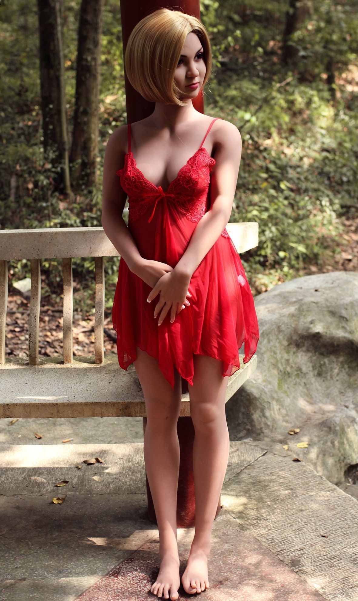 Picture of 5ft18/158cm B Cup TPE Pregnant Sex Doll - Liz