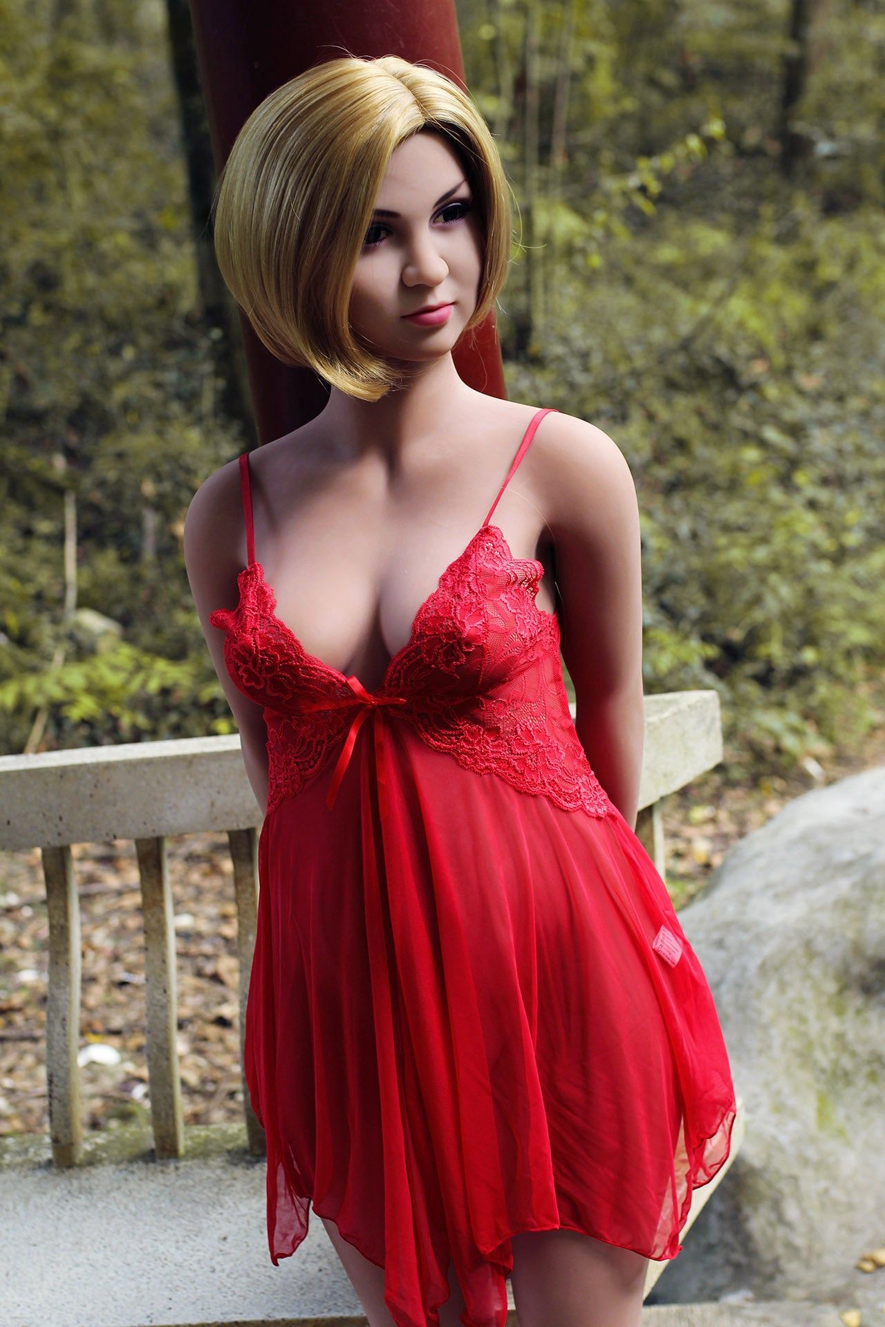 Picture of 5ft18/158cm B Cup TPE Pregnant Sex Doll - Liz