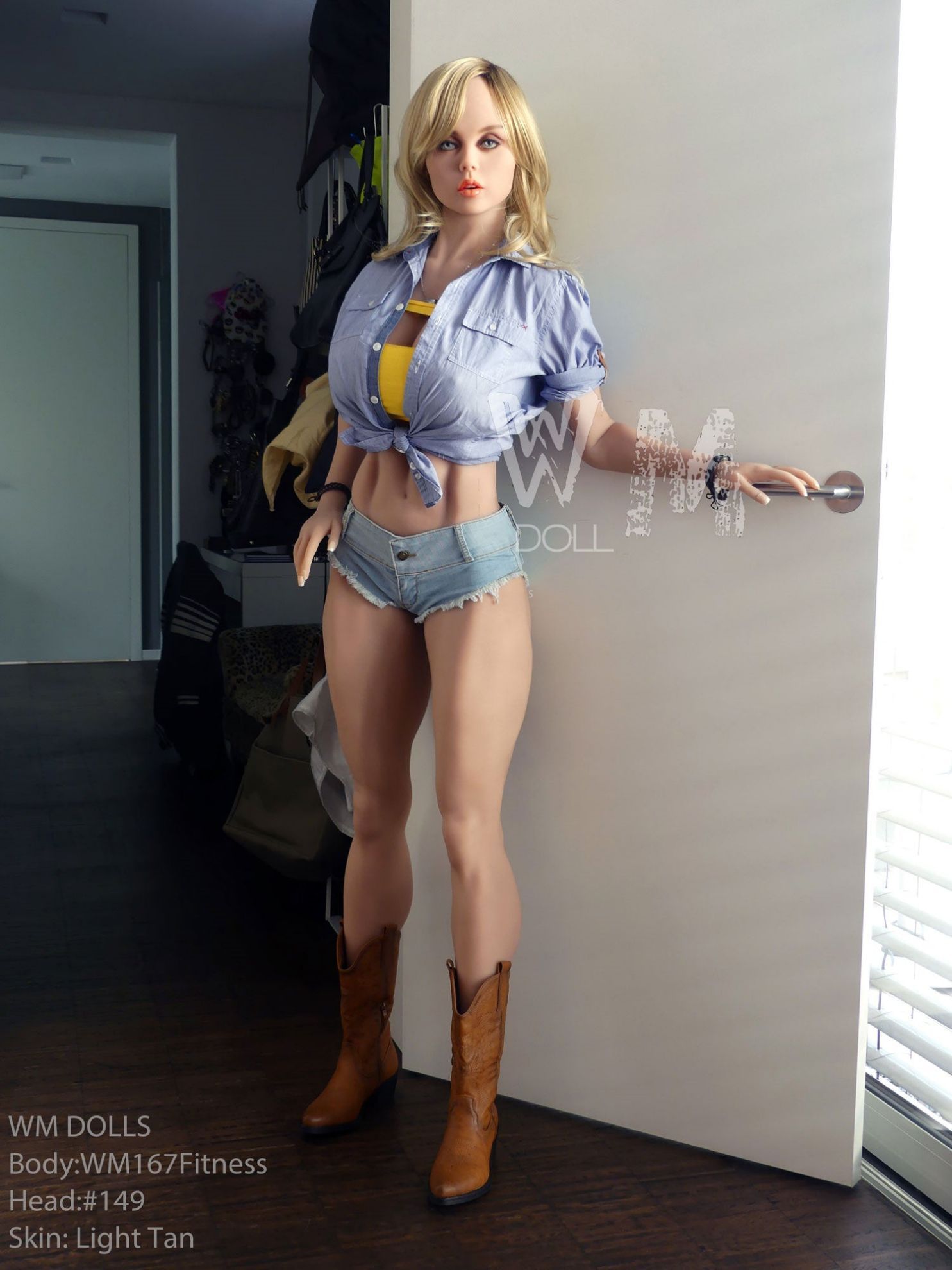Picture of 5ft48/167cm H cup TPE Sex Doll - Allson