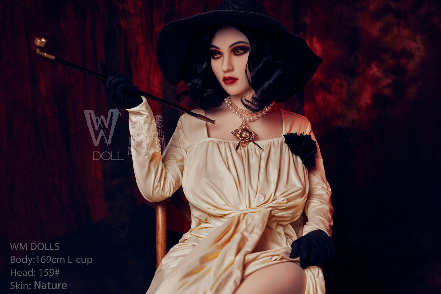 Picture of 5ft54/169cm L cup TPE Sex Doll - Vampire Lady