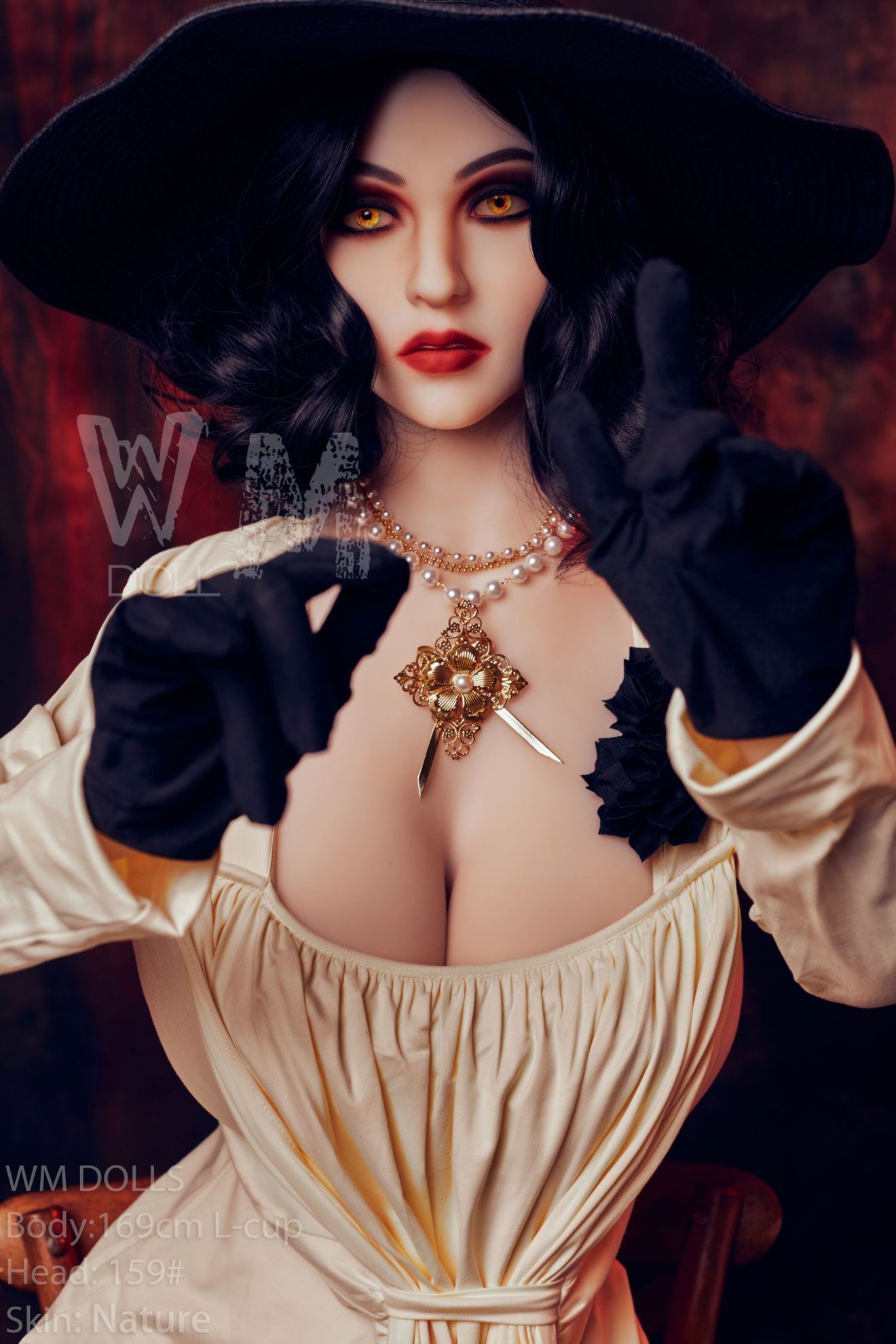 Picture of 5ft54/169cm L cup TPE Sex Doll - Vampire Lady