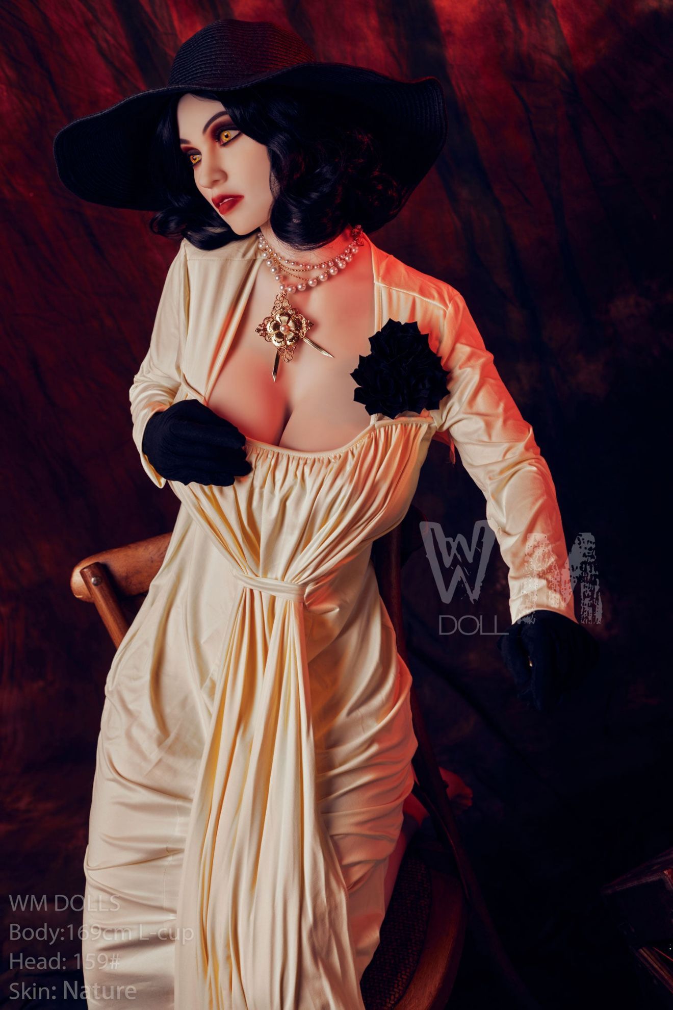 Picture of 5ft54/169cm L cup TPE Sex Doll - Vampire Lady
