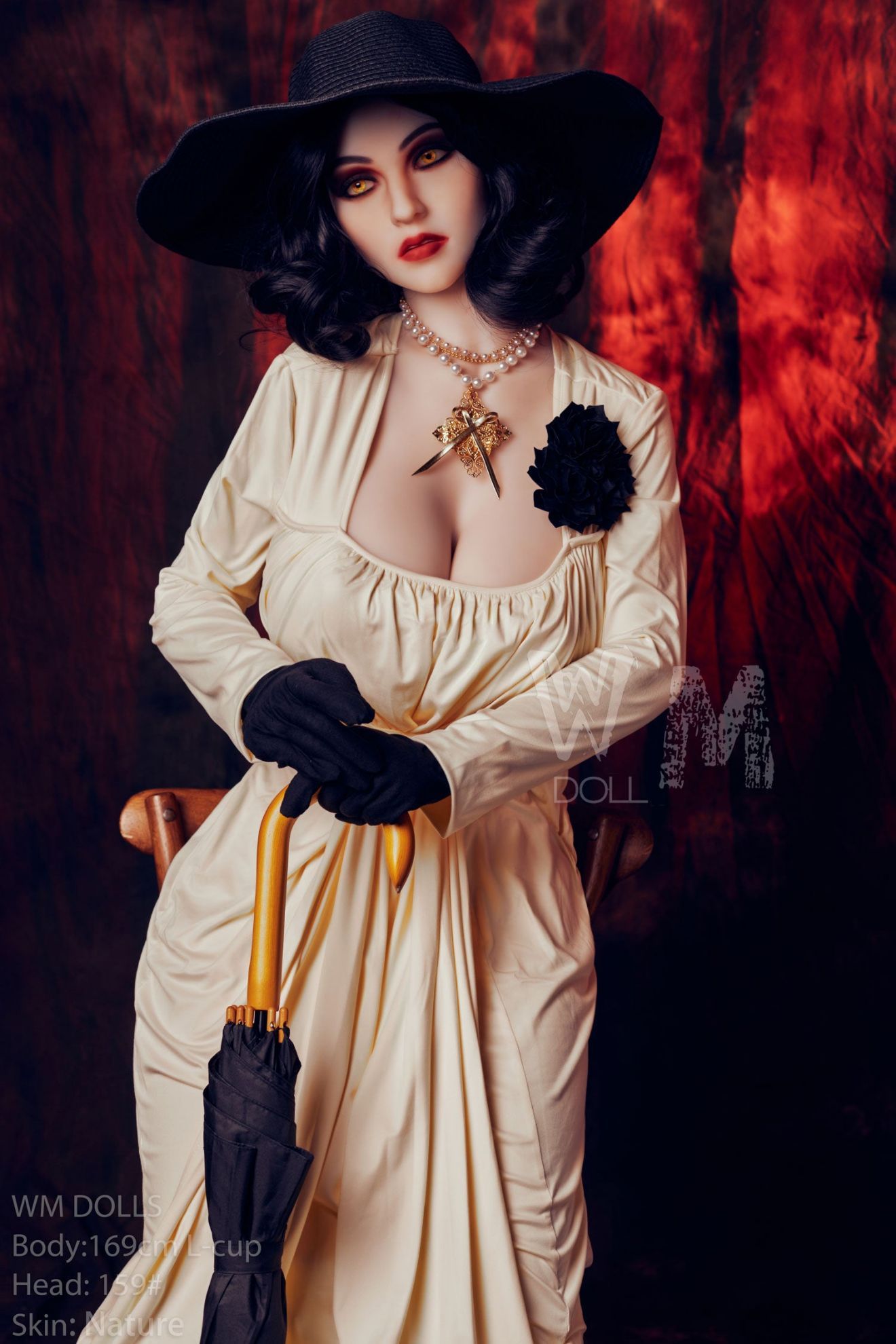 Picture of 5ft54/169cm L cup TPE Sex Doll - Vampire Lady