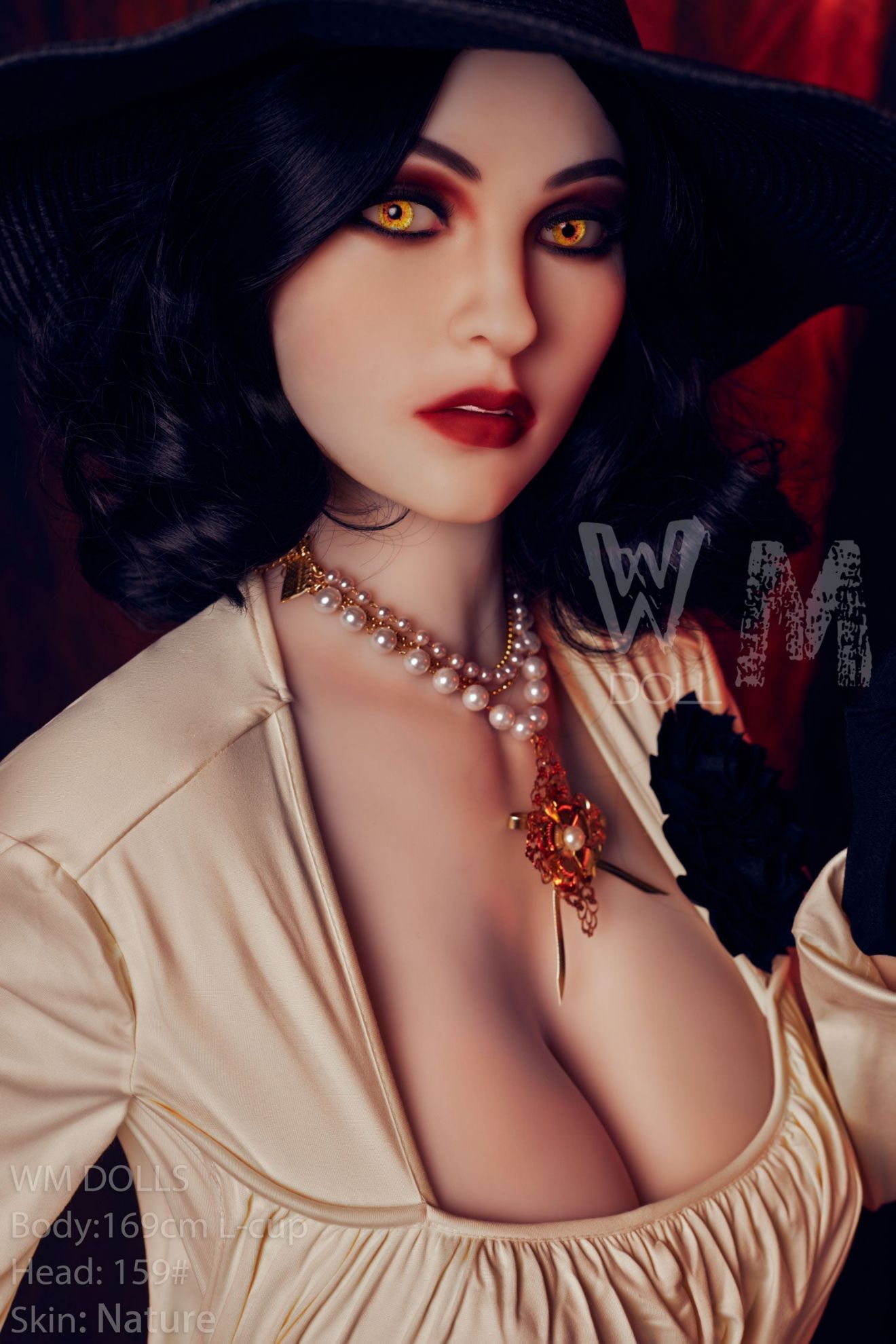 Picture of 5ft54/169cm L cup TPE Sex Doll - Vampire Lady