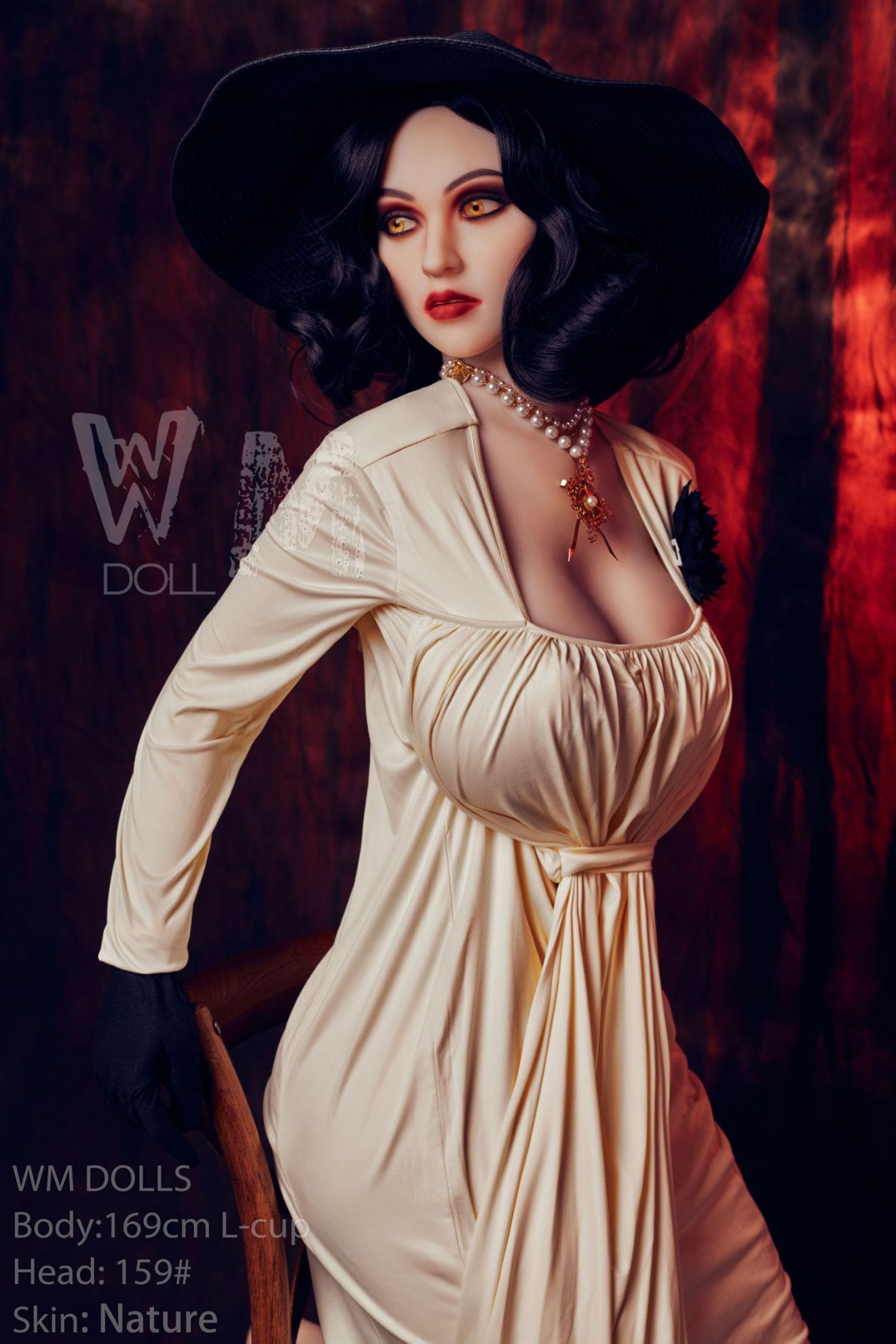 Picture of 5ft54/169cm L cup TPE Sex Doll - Vampire Lady