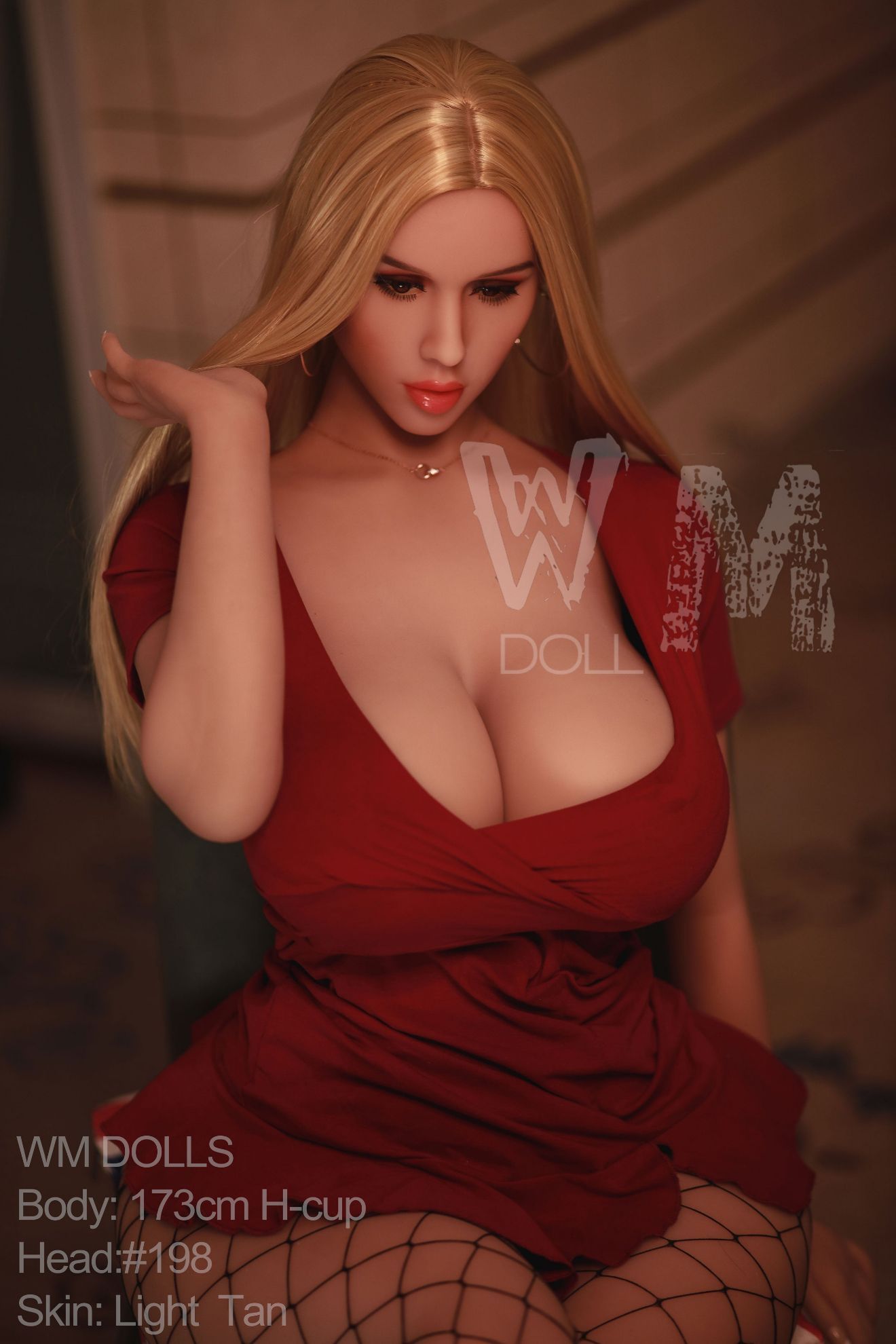 Picture of 5ft68/173cm H cup TPE Sex Doll - Kristin