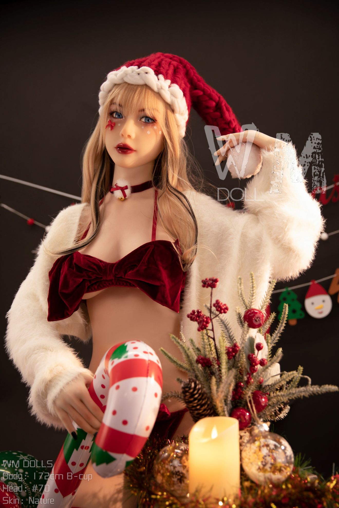 Picture of 5ft6/172cm B cup TPE Christmas Sex Doll - Jennifer