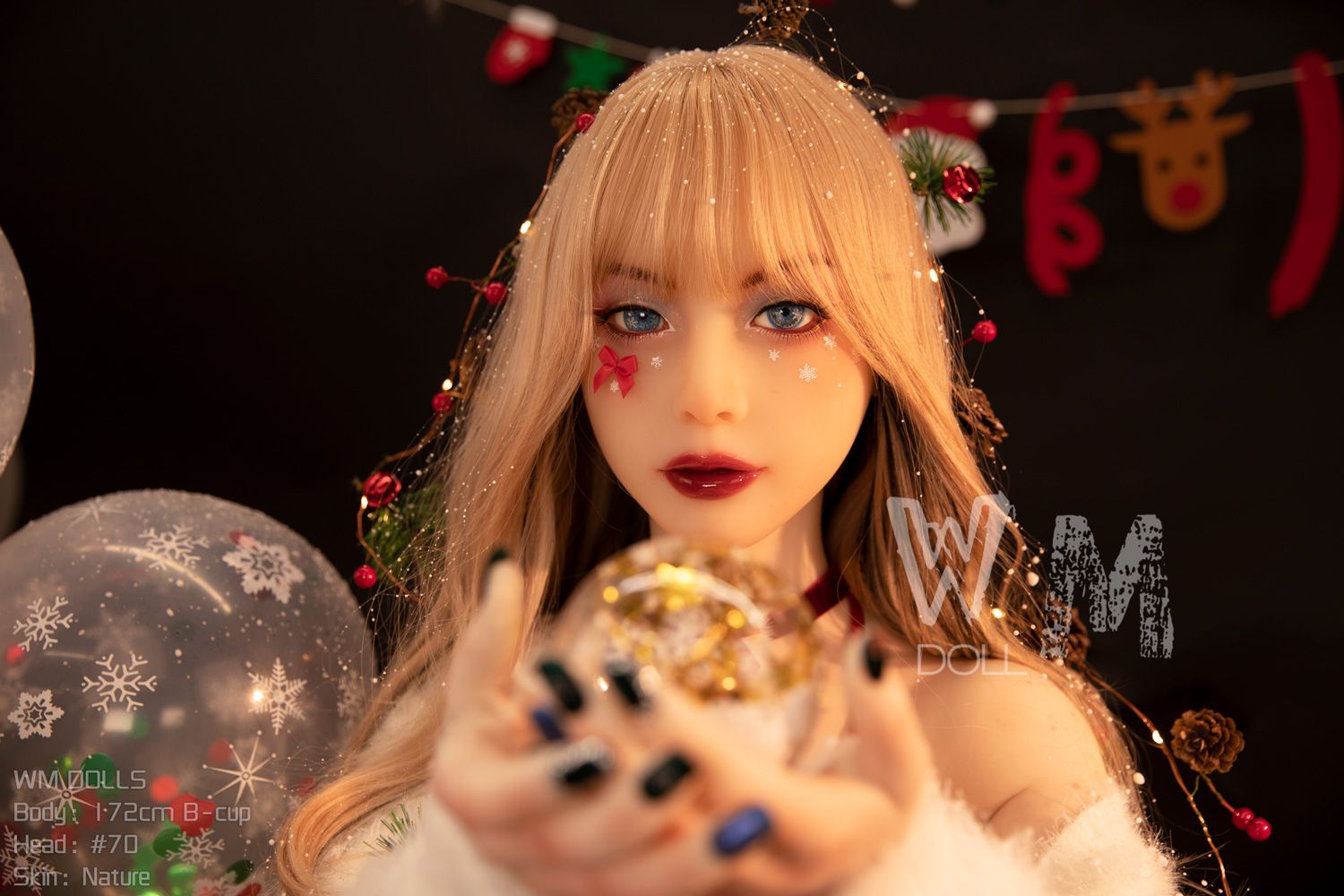 Picture of 5ft6/172cm B cup TPE Christmas Sex Doll - Jennifer