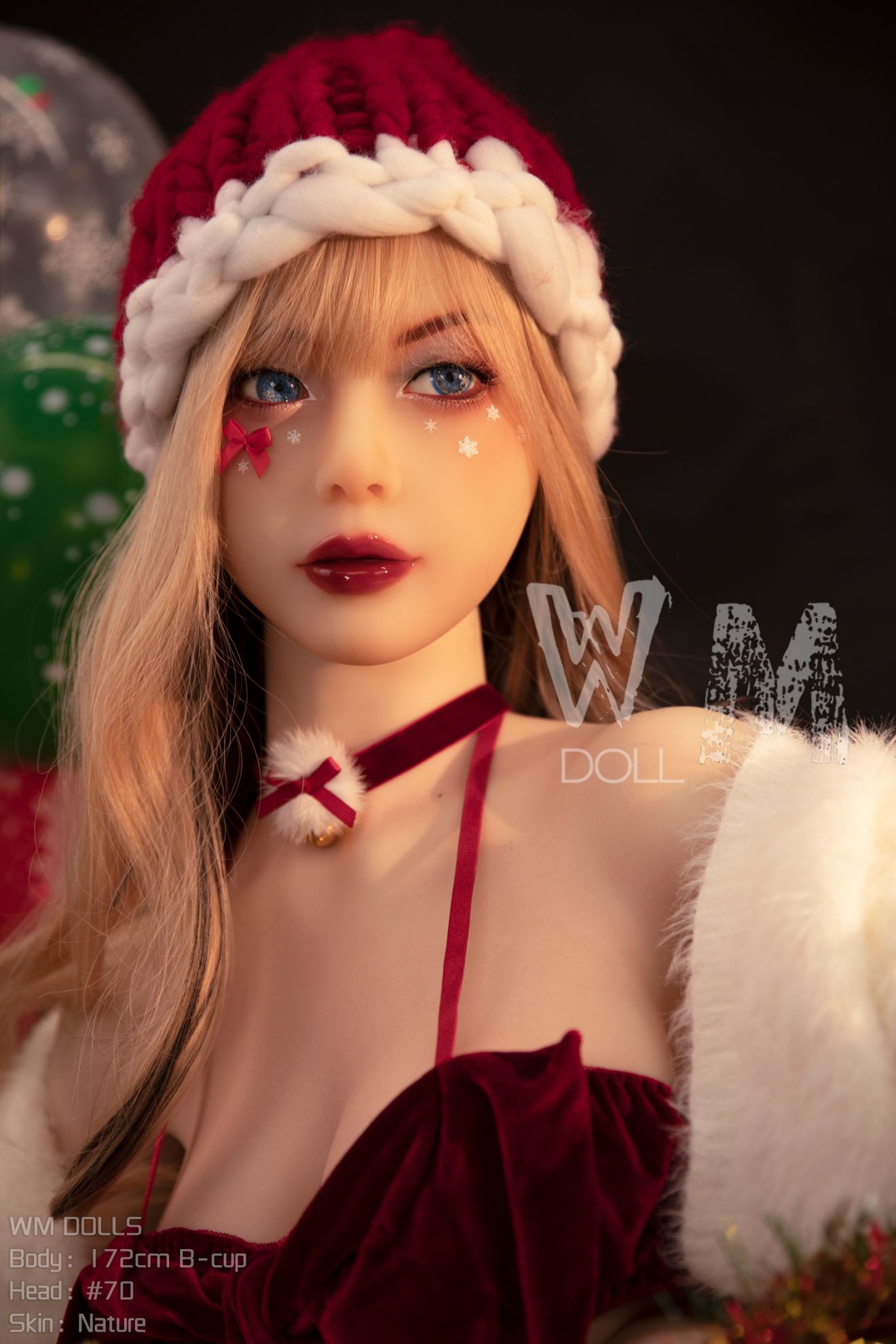 Picture of 5ft6/172cm B cup TPE Christmas Sex Doll - Jennifer