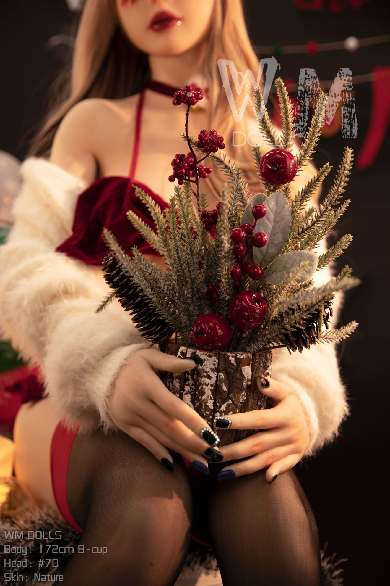 Picture of 5ft6/172cm B cup TPE Christmas Sex Doll - Jennifer